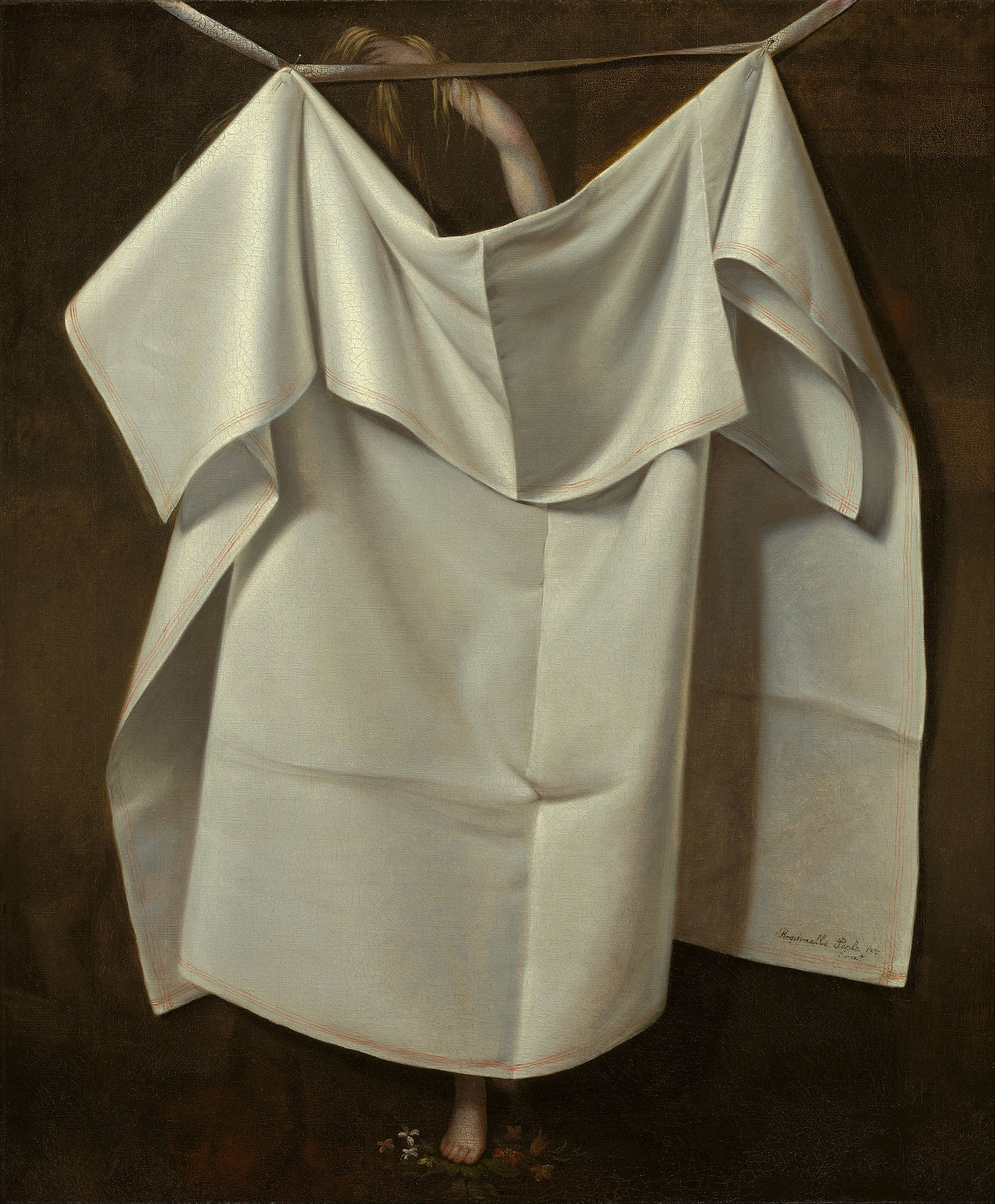 Venus Rising From The Sea - A Deception by Raphaelle Peale - c. 1822 - 73.98 x 61.28 cm Nelson-Atkins Museum of Art