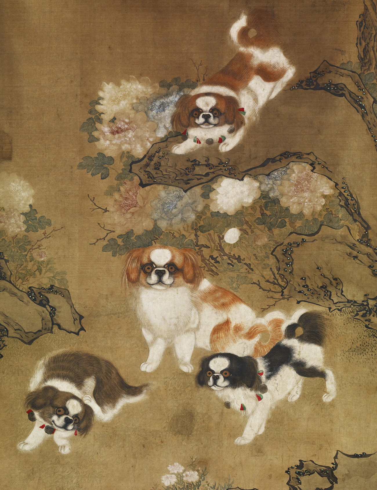 京巴儿 by 未知艺术家  - 十九世纪 大英博物馆