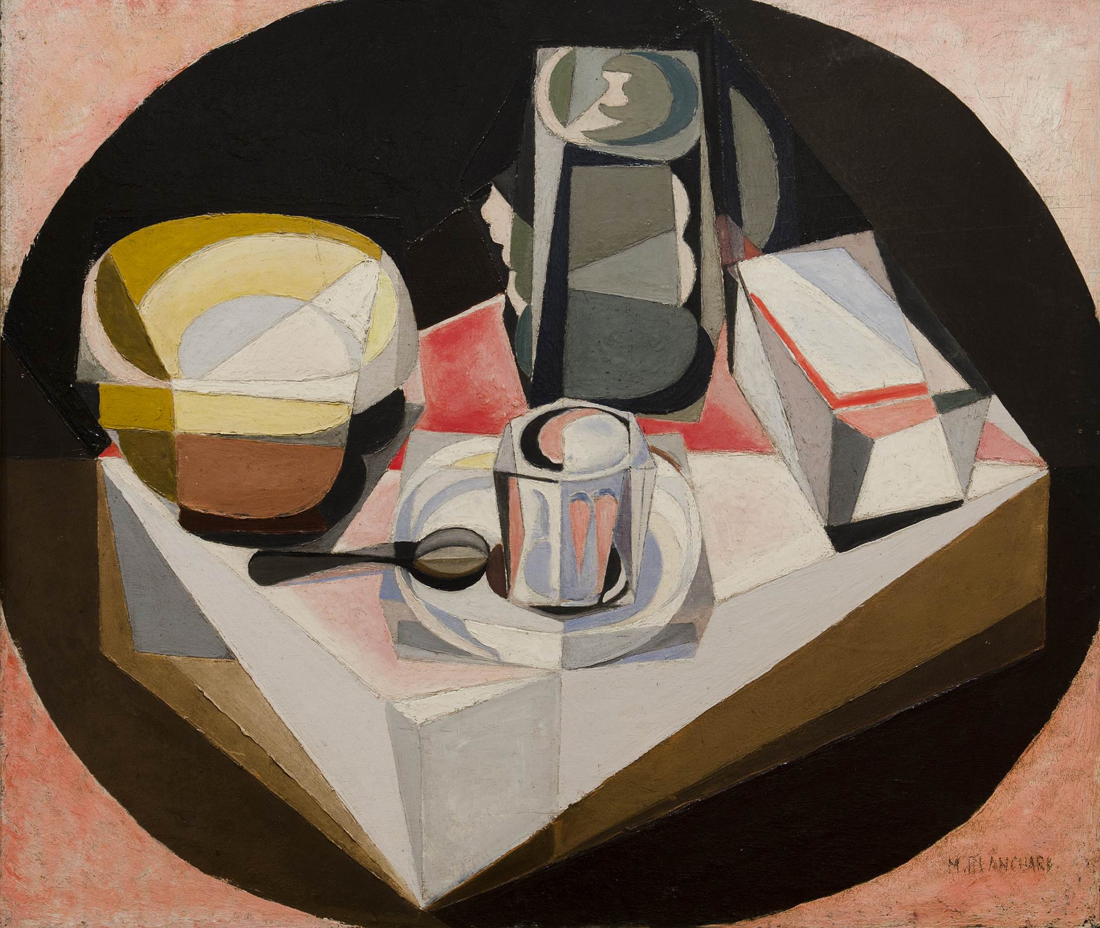 Still Life by María Blanchard - c. 1917 - 60 x 70 cm private collection