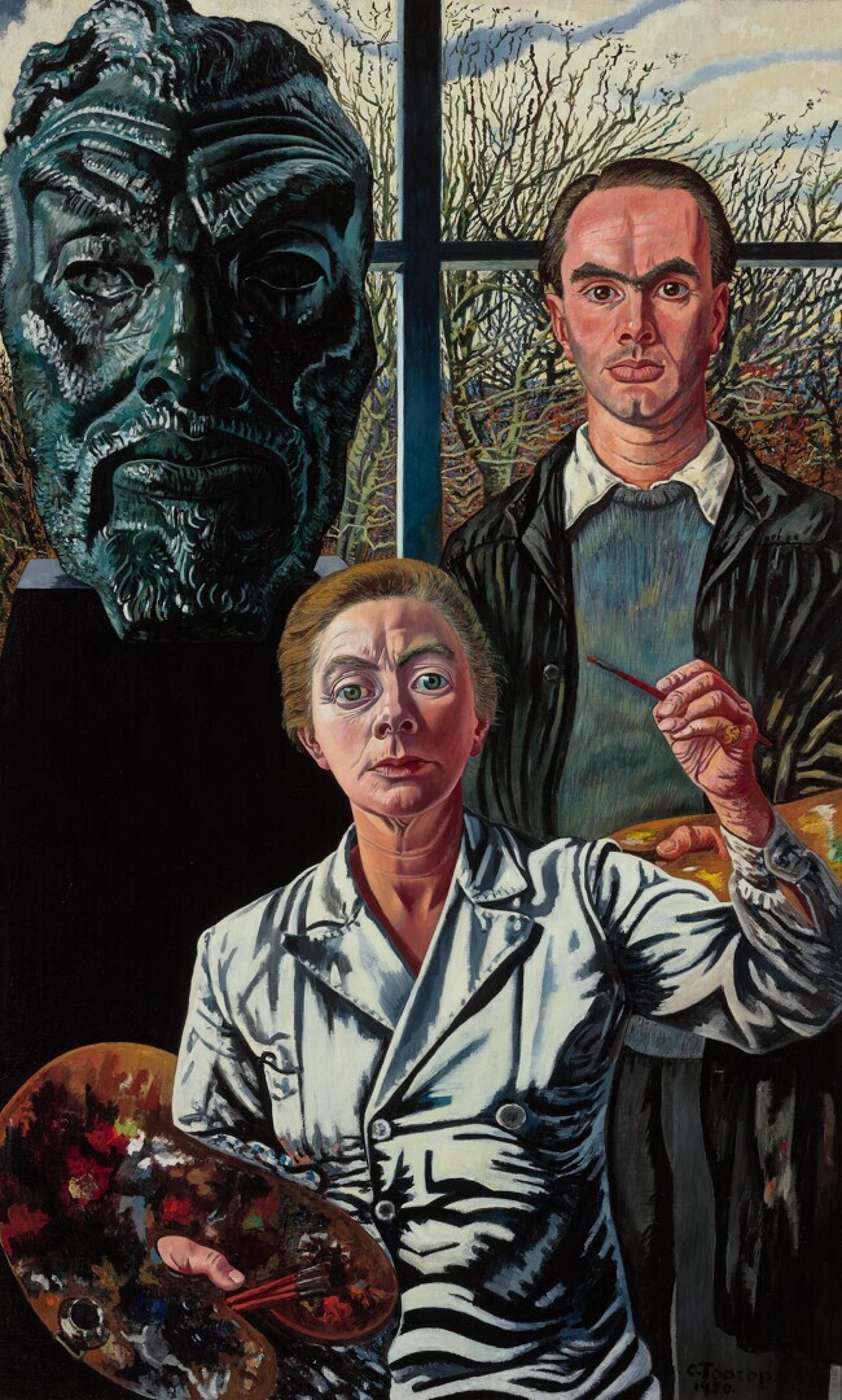Három generáció by Charley Toorop - 1941 – 1950 - 121 x 200 cm 