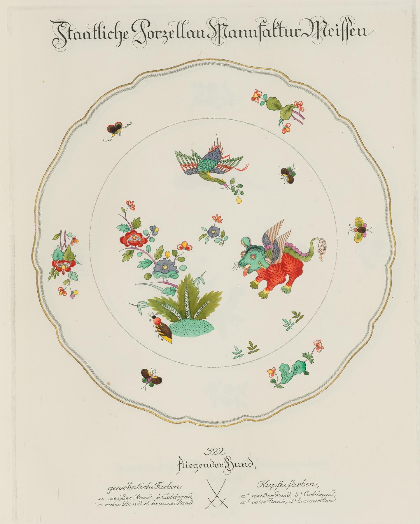 A Sample Book of Porcelain Patterns by Unknown Artist - c. 1920 - 41 × 33 cm Metropolitan Museum of Art