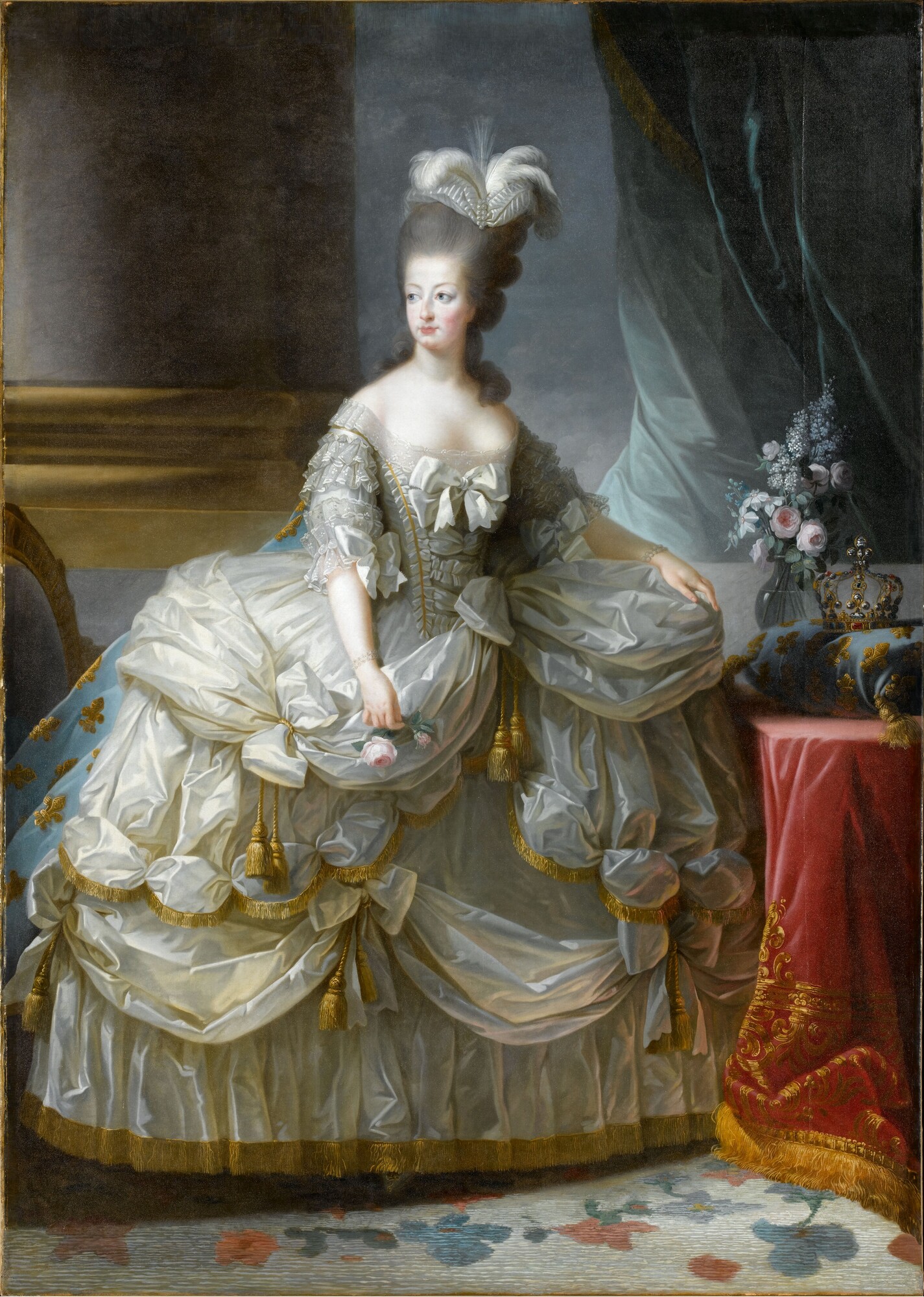 マリー・アントワネット by Élisabeth Vigee Le Brun - 1779/1788年 