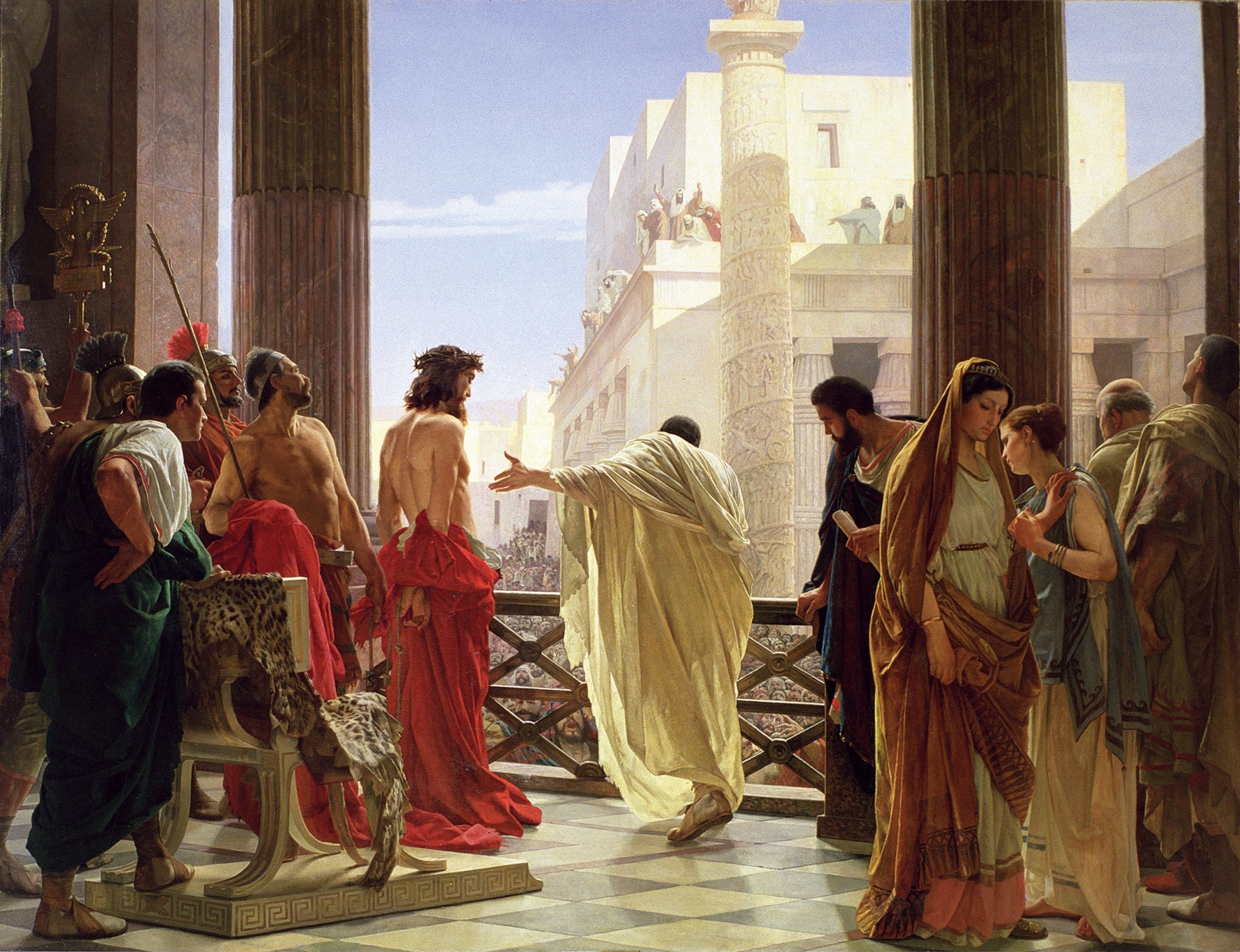 Ecce Homo by Antonio Ciseri - 1871-1891 - 380 x 292 cm 