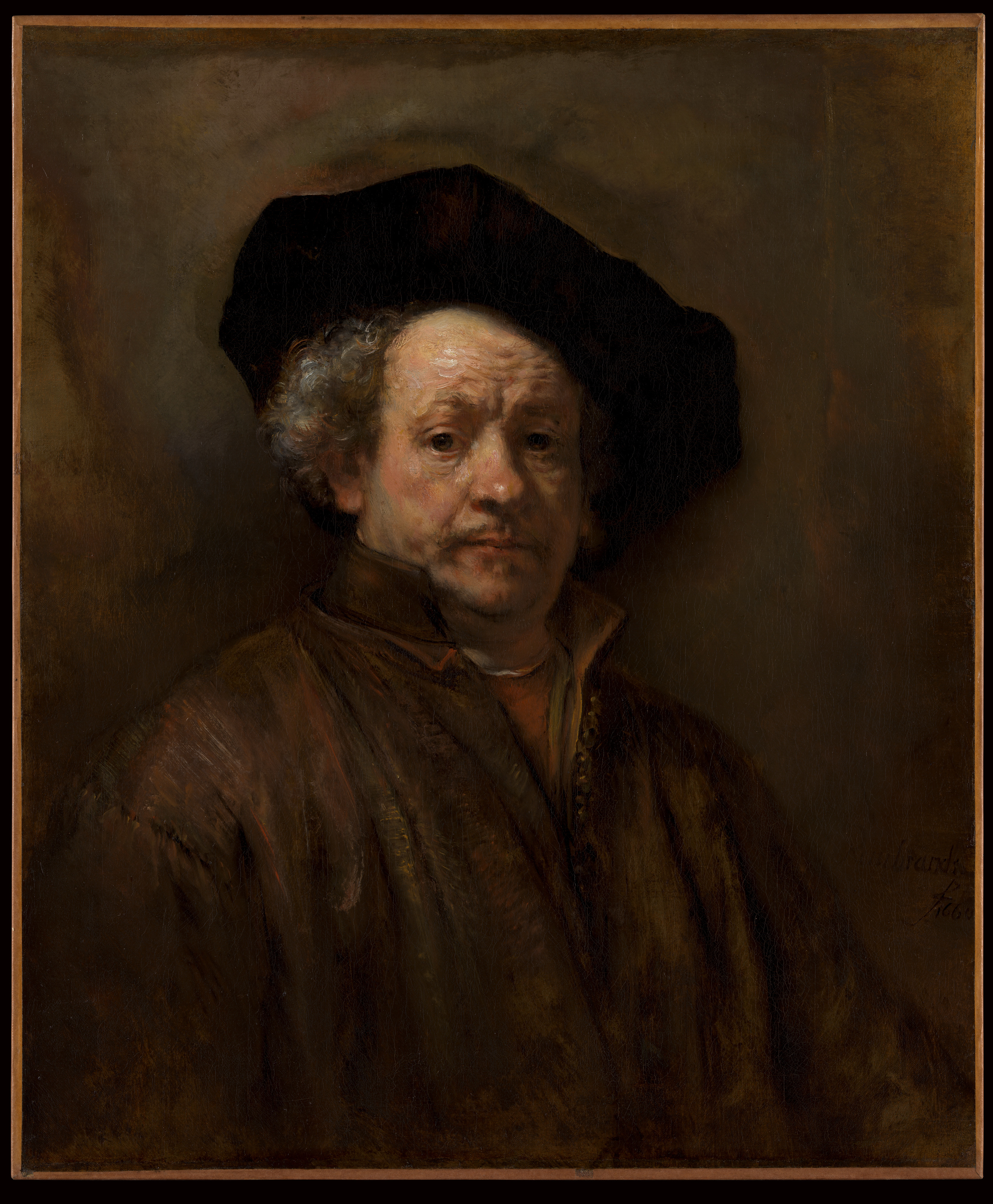 Önarckép by Rembrandt van Rijn - 1660 - 80,3 x 67,3 cm 