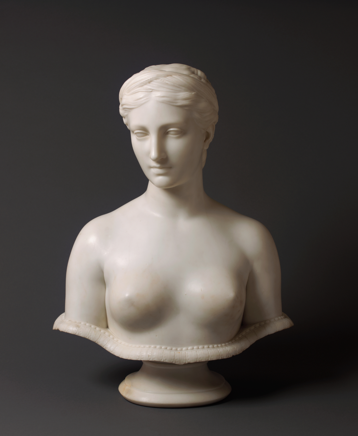 Proserpina by Hiram Powers - c. 1860 - 64,77 x 50,8 x 30,48 cm La Academia de Bellas Artes de Pensilvania