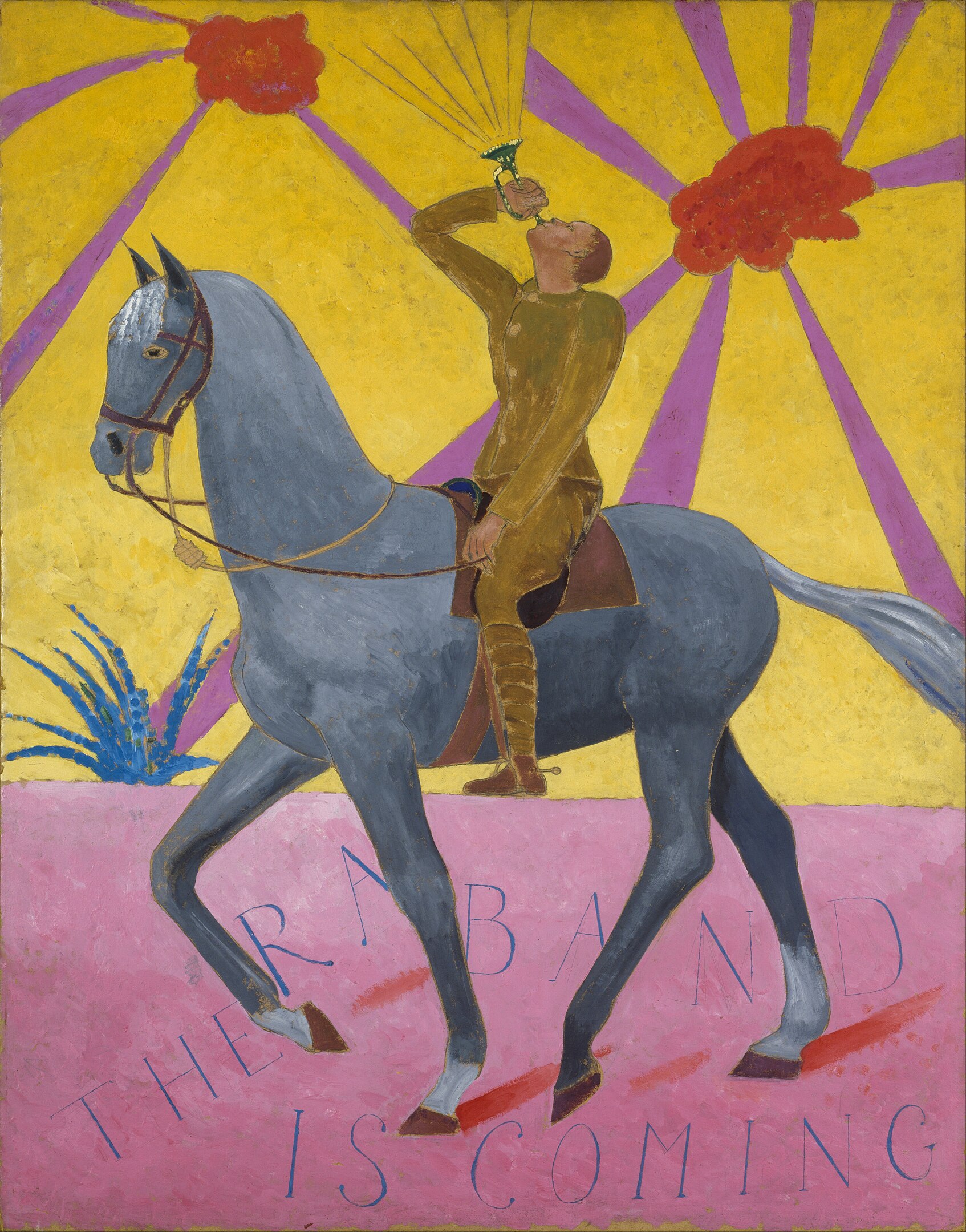 De regimentsfanfare by Darsie Japp - 1918 - 91,4 x 71,1 cm 