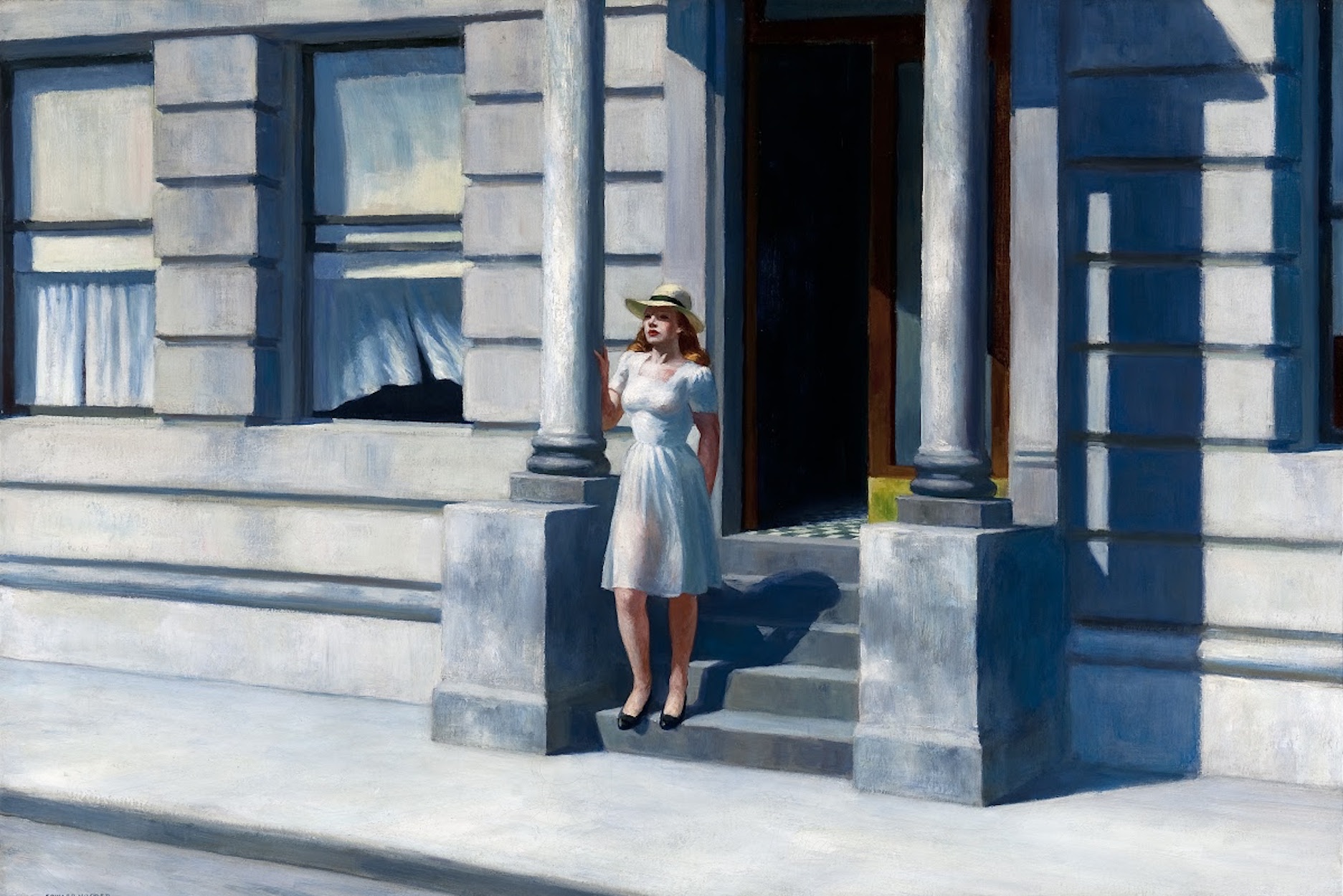 Лето by Edward Hopper - 1943 - 74 x 111.8 см 