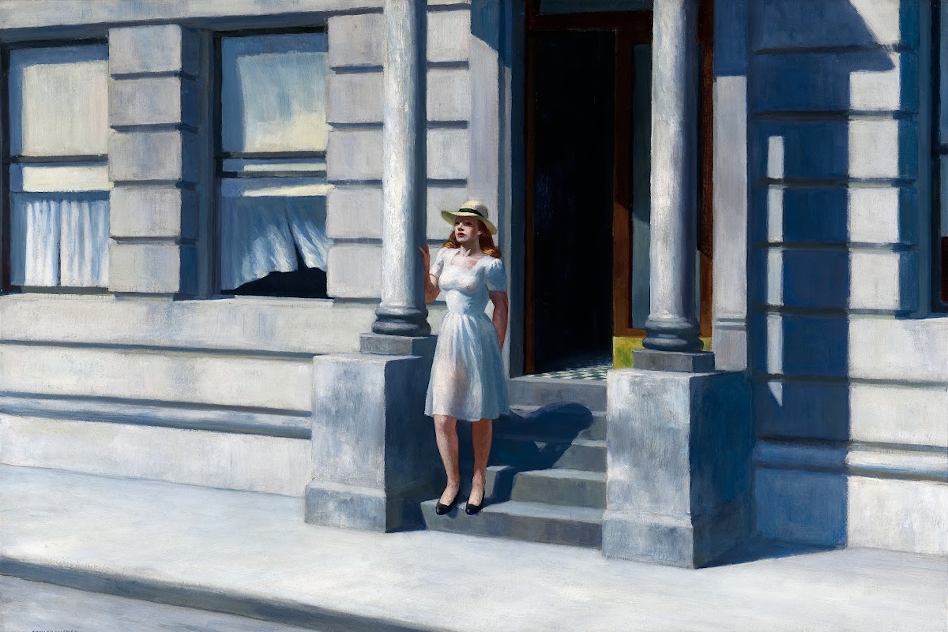 Čas léta by Edward Hopper - 1943 - 74 x 111,8 cm 