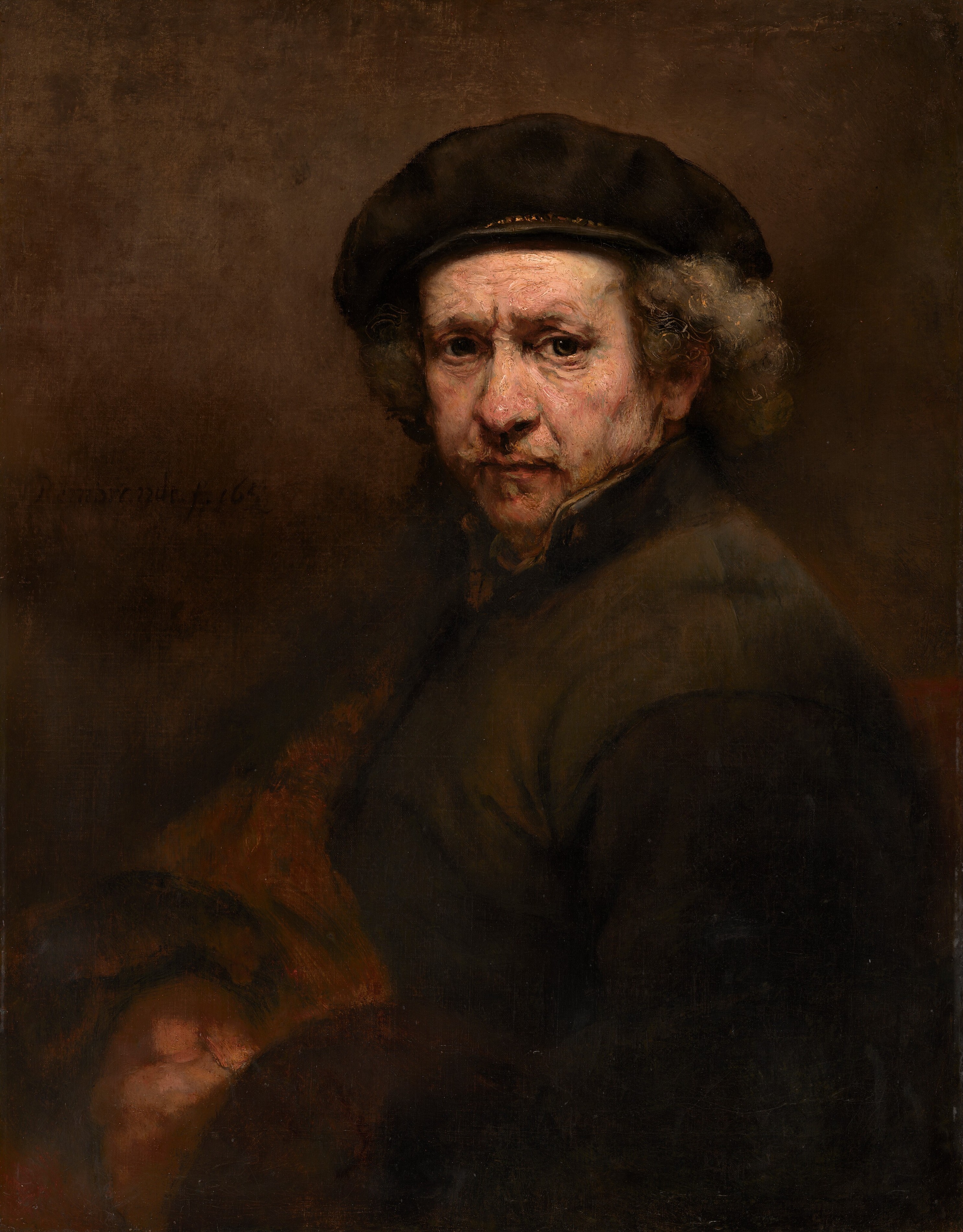 Autoportret by Rembrandt van Rijn - 1659 - 84.5 x 66 cm 