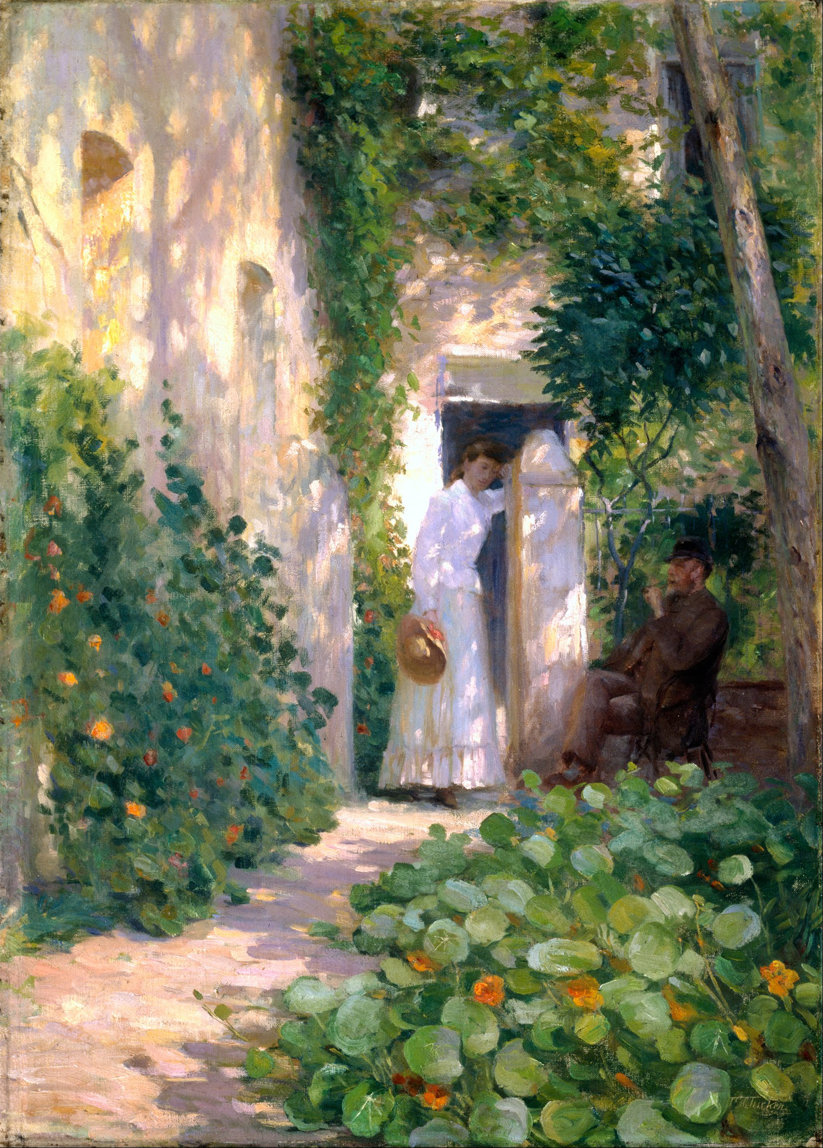 Настурцијуми by Tudor St George Tucker - око 1903. - 71.6 x 101 цм 