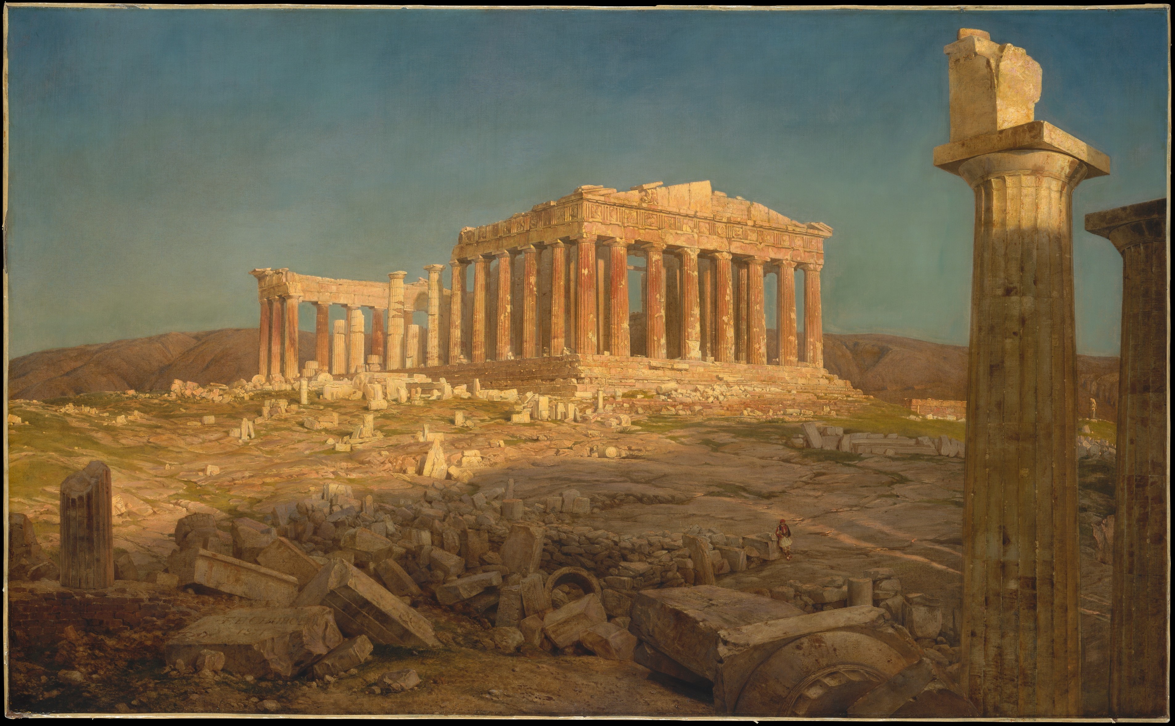 The Parthenon by Frederic Edwin Church - 1871 - 113 x 184.5 cm Metropolitan Museum of Art