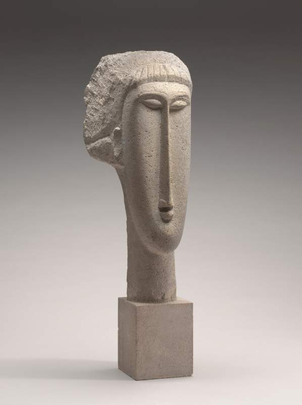女性の頭部 by Amedeo Modigliani via DailyArt mobile app