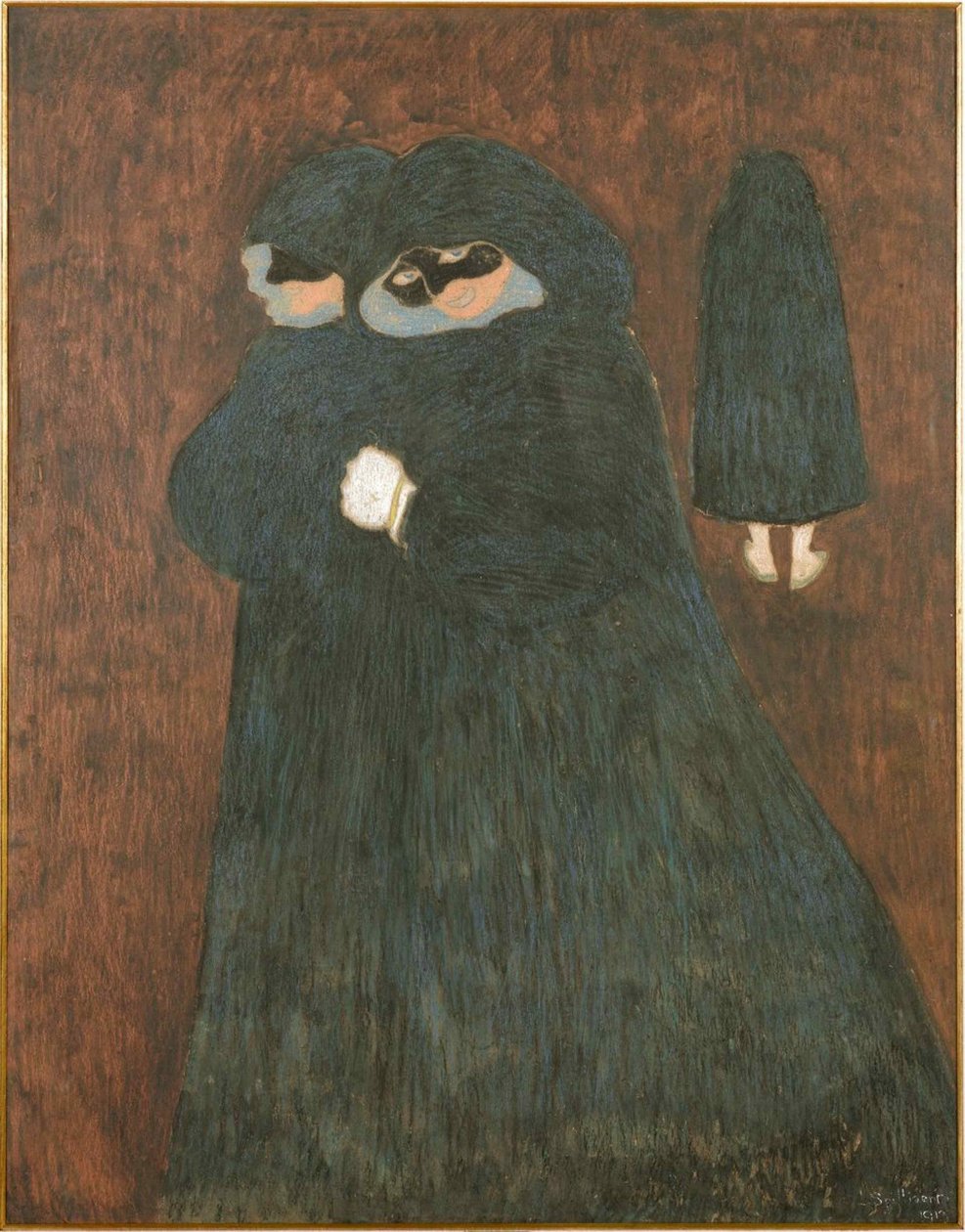 I domino by Léon Spilliaert - 1913 - 88 x 69 cm Musée d'Orsay