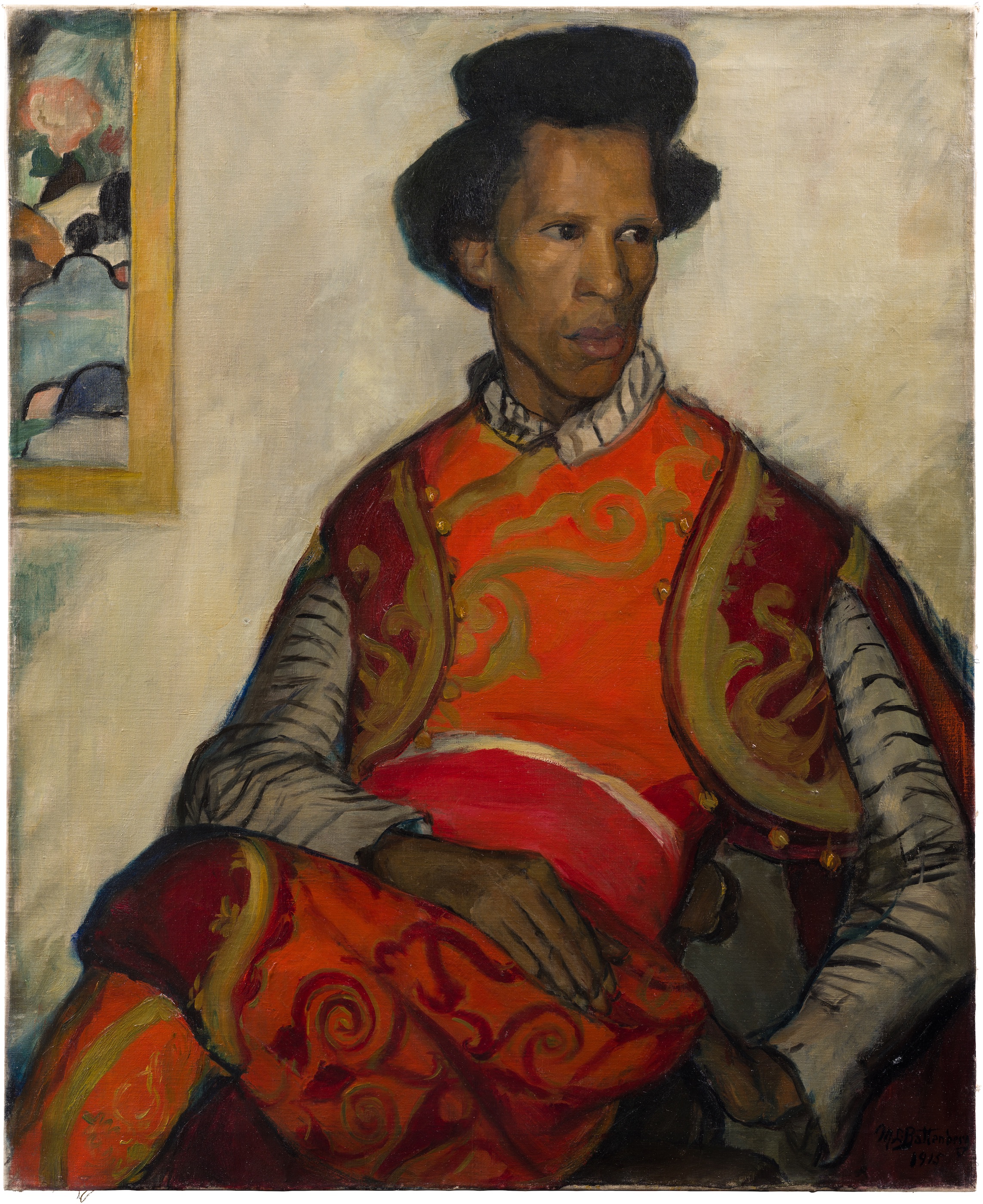 Retrato de Peter Carl MacKay by Mathilde Battenberg - 1915 - 91,5 x 75 cm 