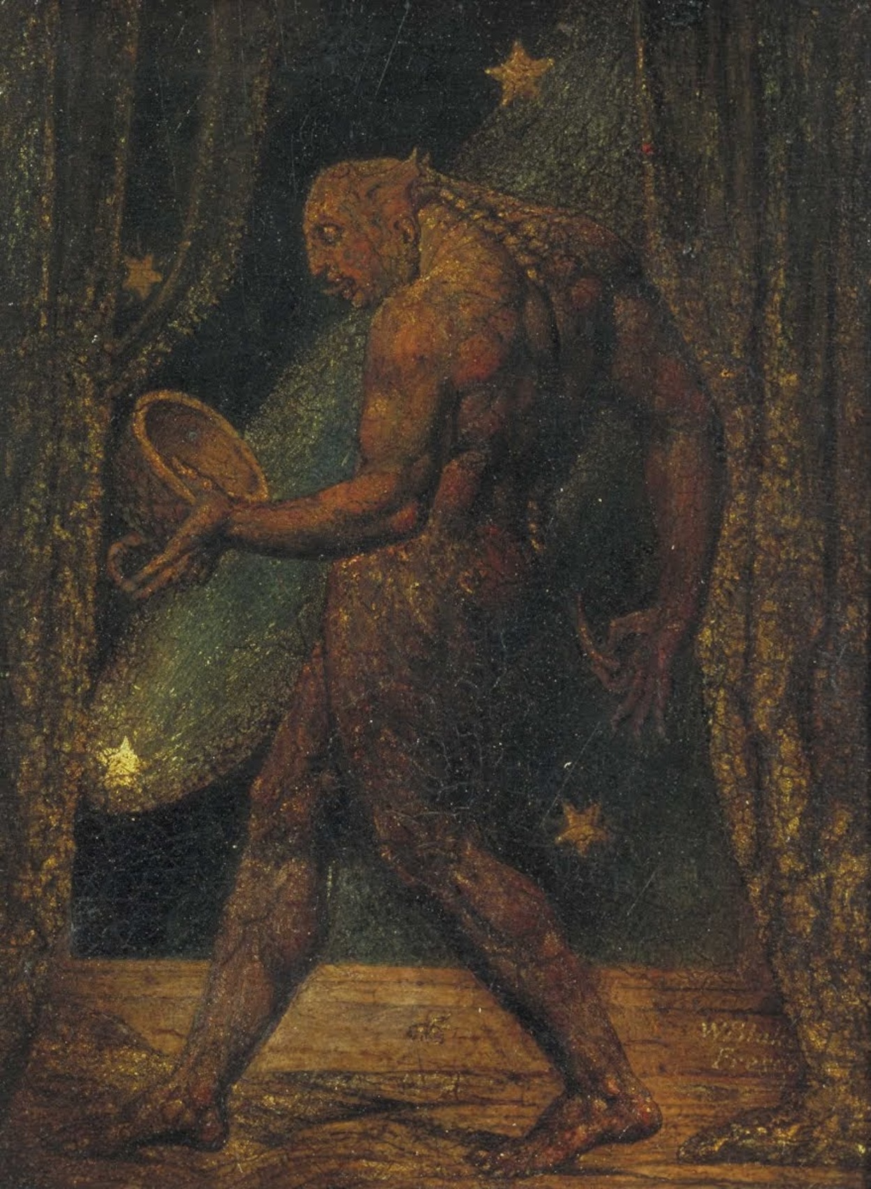 Der Geist eines Flohs by William Blake - ca. 1819-1820 - 21.4 x 16.2 cm Tate Britain