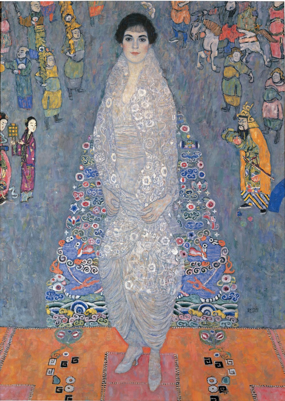 Porträt der Elisabeth Lederer by Gustav Klimt - 1914–16 - 180 cm x 126 cm Private Sammlung
