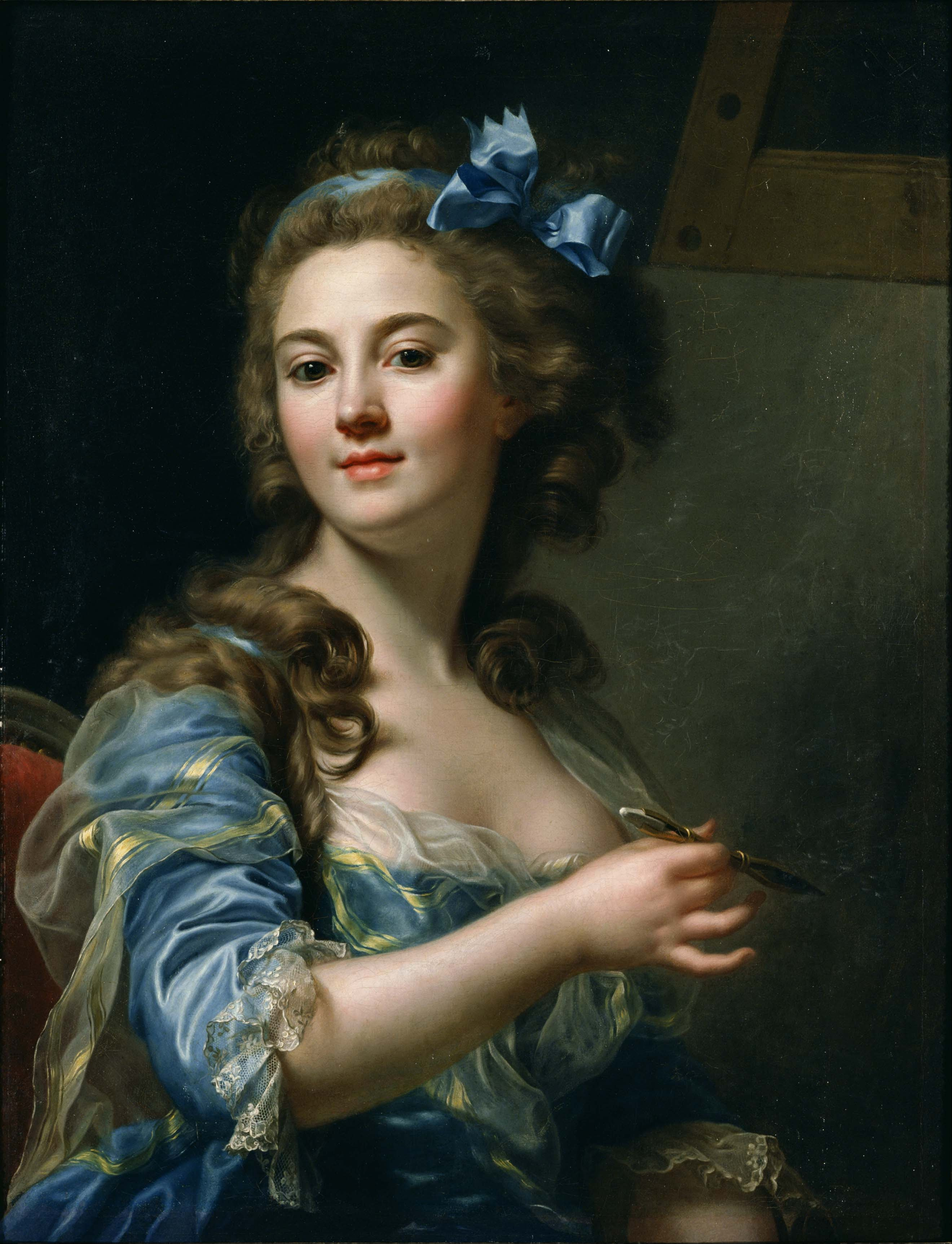 Autoportrét by Marie-Gabrielle Capetová - 1783 - 77,5 x 59,5 cm 