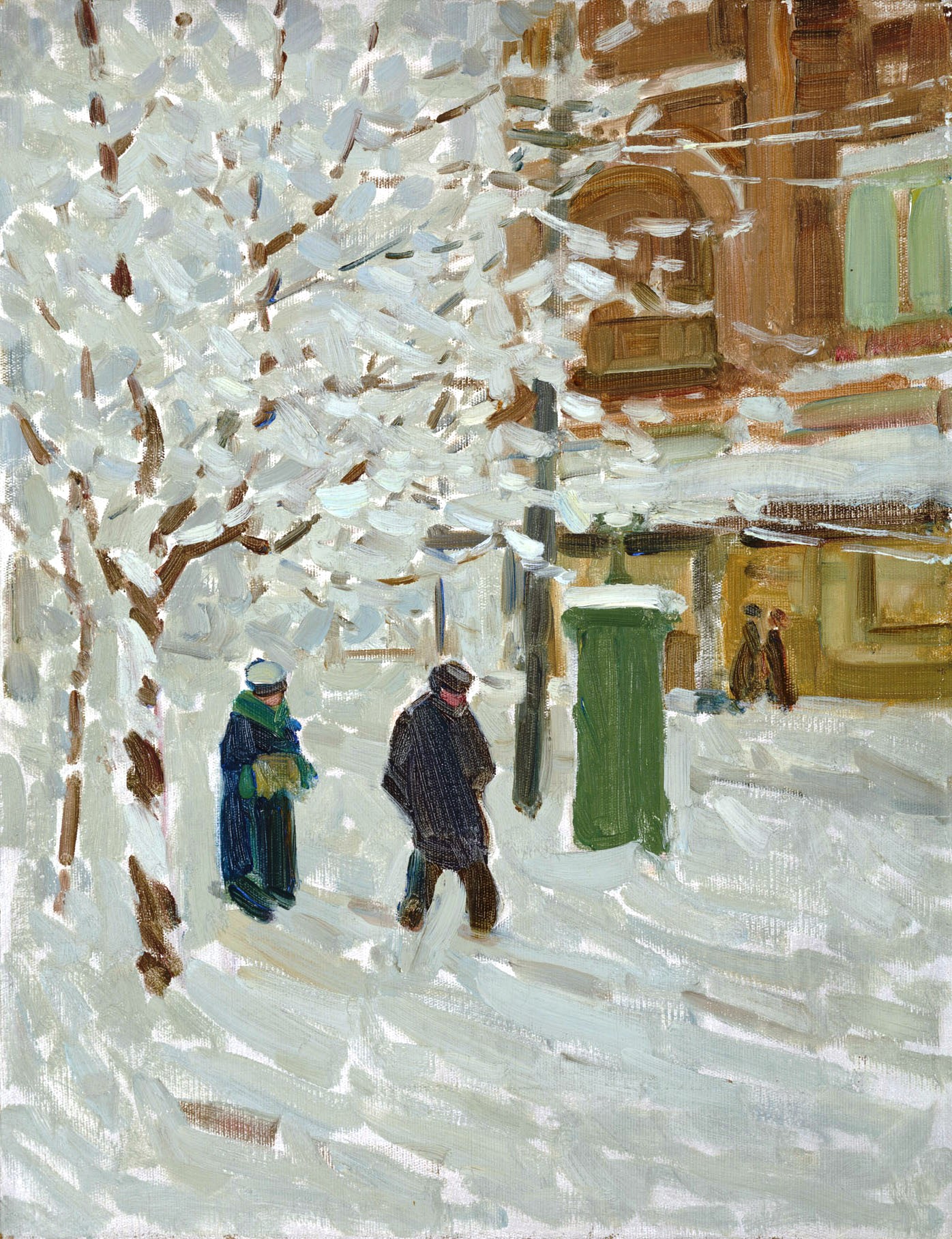 Montréal in inverno by Helen McNicoll - 1911 - 45,7 x 35,4 cm collezione privata