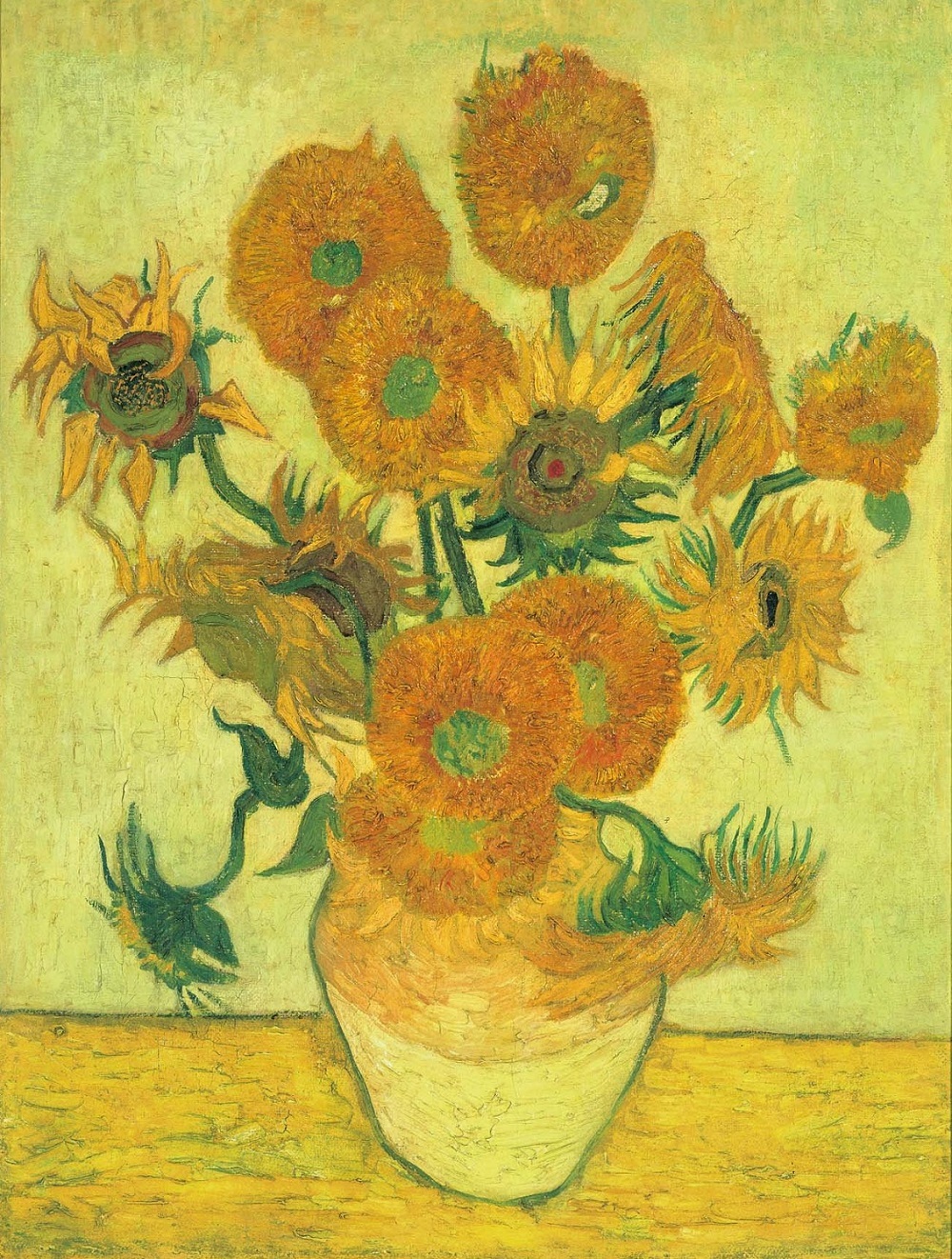 Girassóis by Vincent van Gogh - 1888 - 100 × 76 cm 