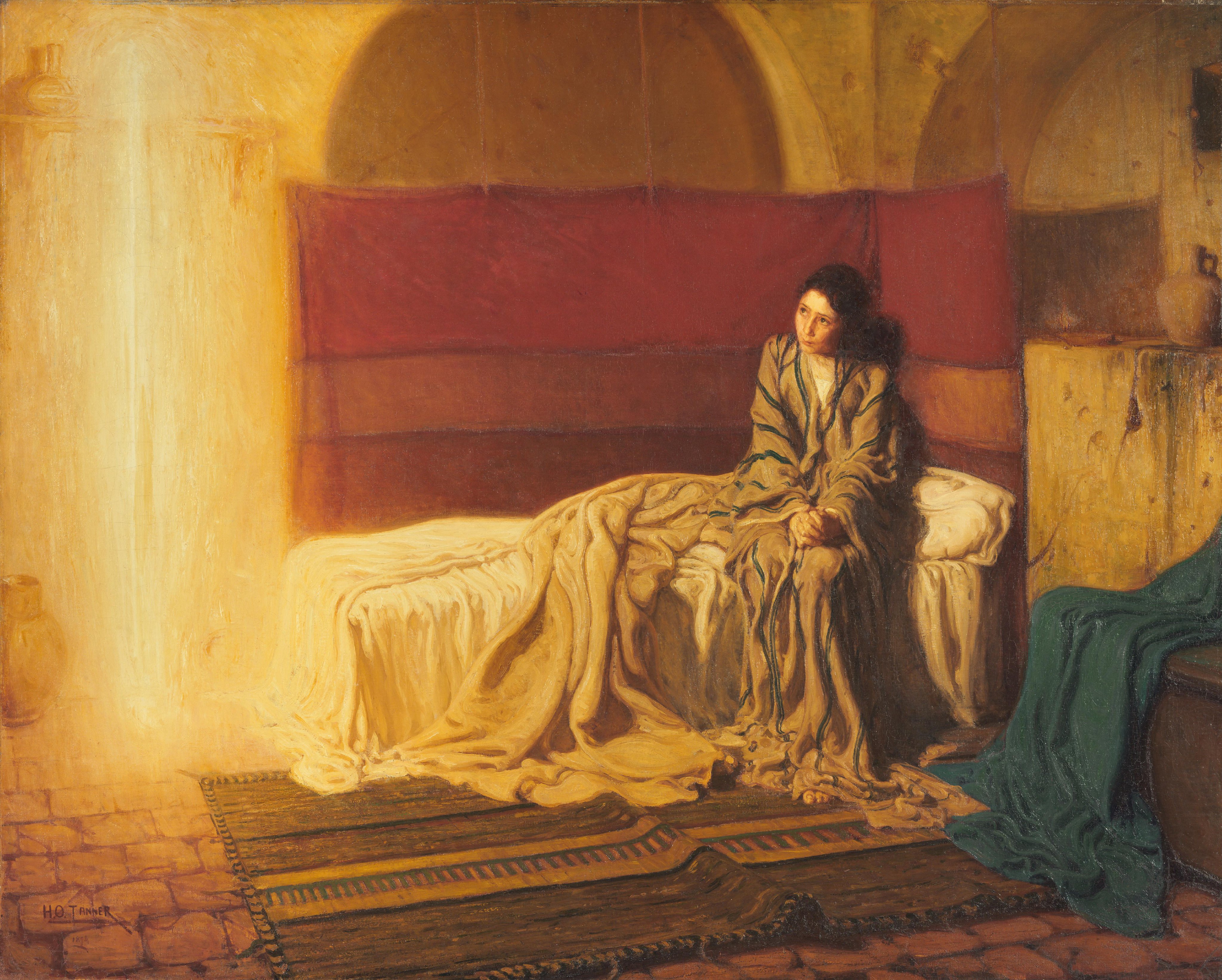 O Ευαγγελισμός by Henry Ossawa Tanner - 1898 - 144,8 x 181 εκ. 
