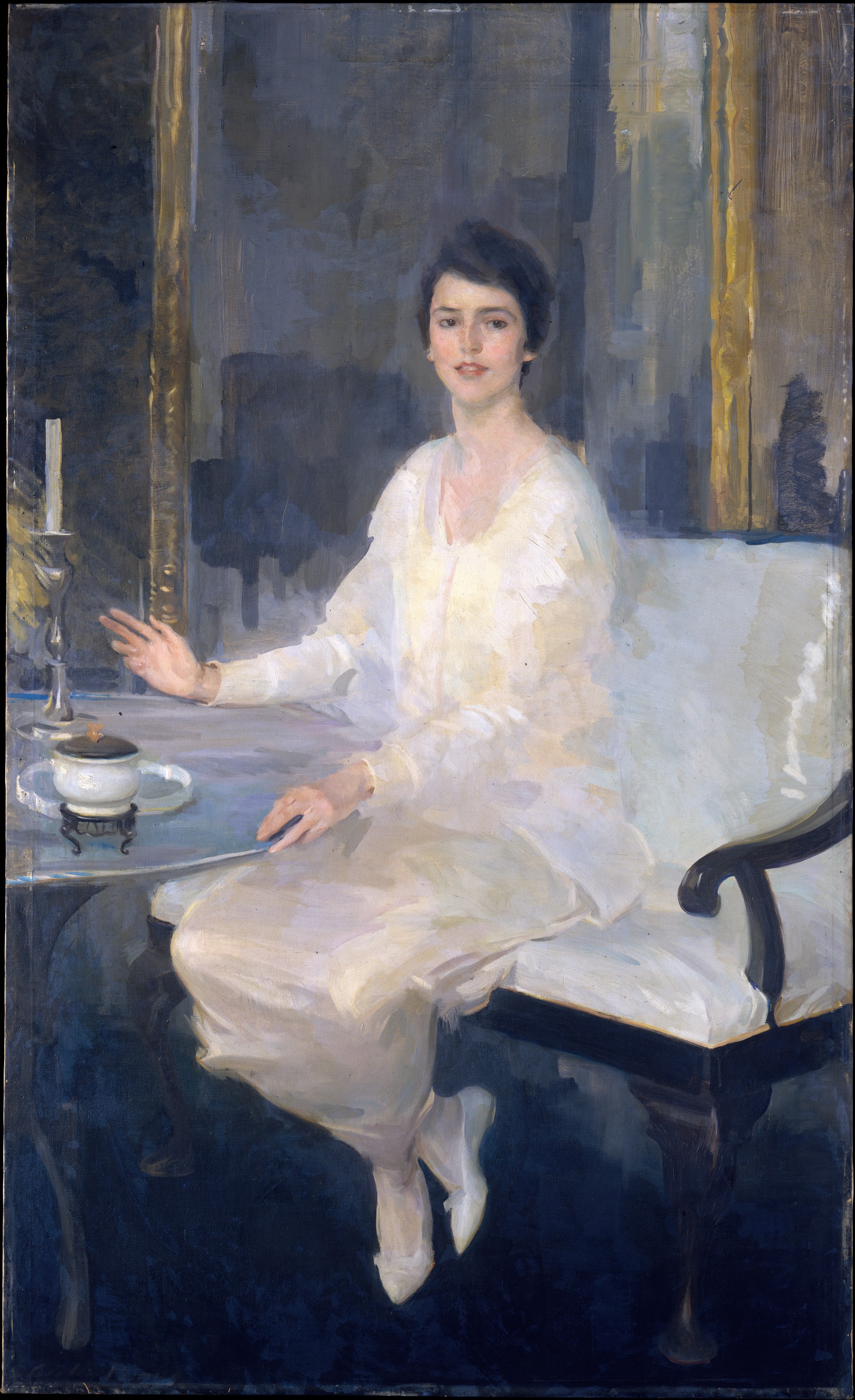 Ernesta by Cecilia Beaux - 1914 - 182.2 x 110.2 cm Museo Metropolitano de Arte