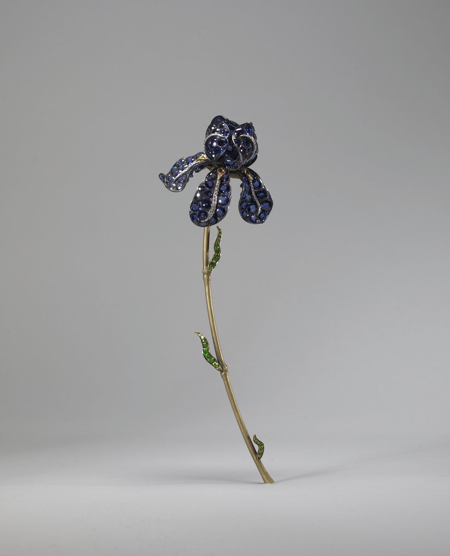 鳶尾花胸飾 by  Tiffany and Co - 1900 年 - 24.1 x 6.9 x 3.18 釐米 