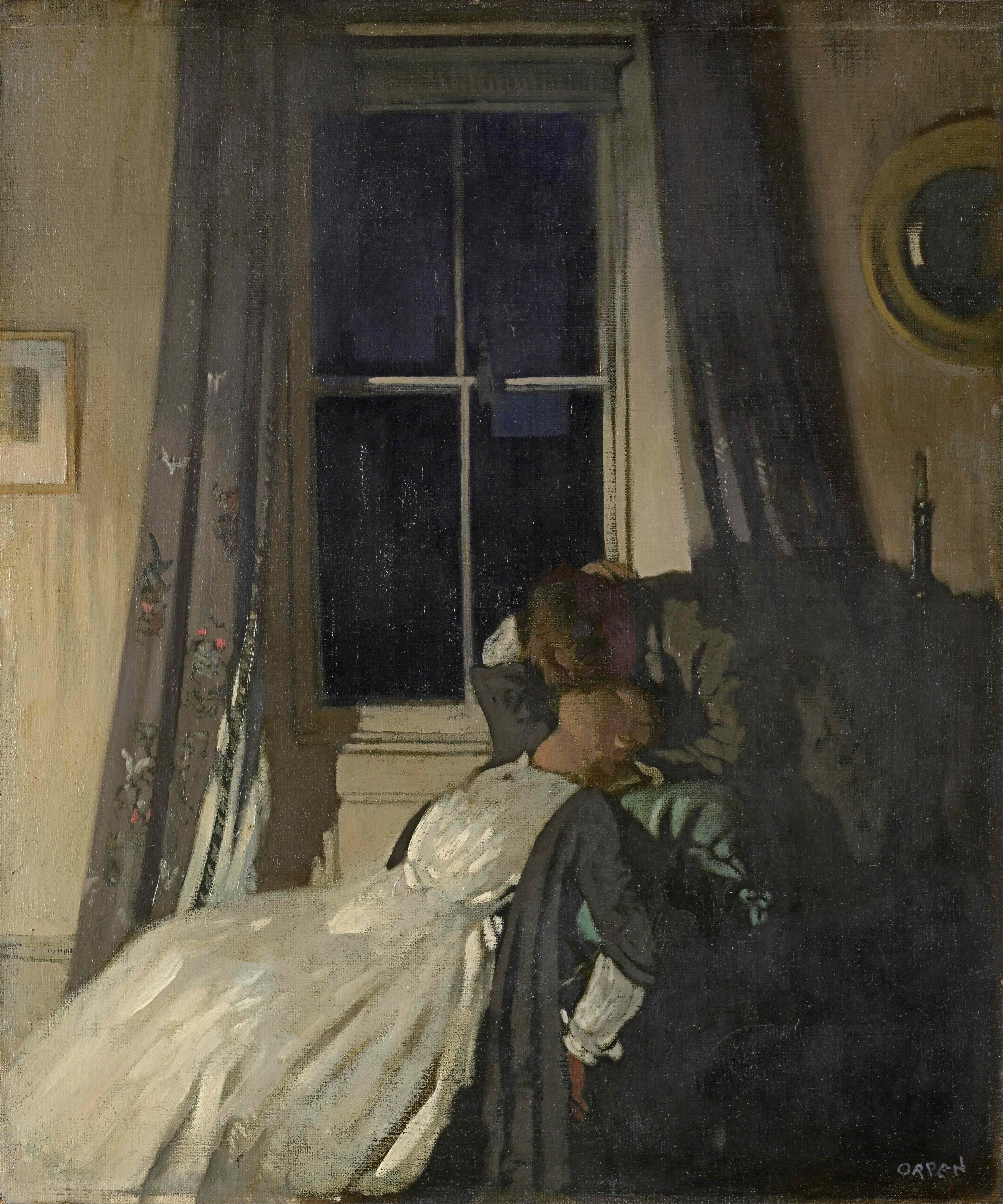 Νύχτα (αρ. 2) by William Orpen - 1907 - 76,5 × 64 εκ. 