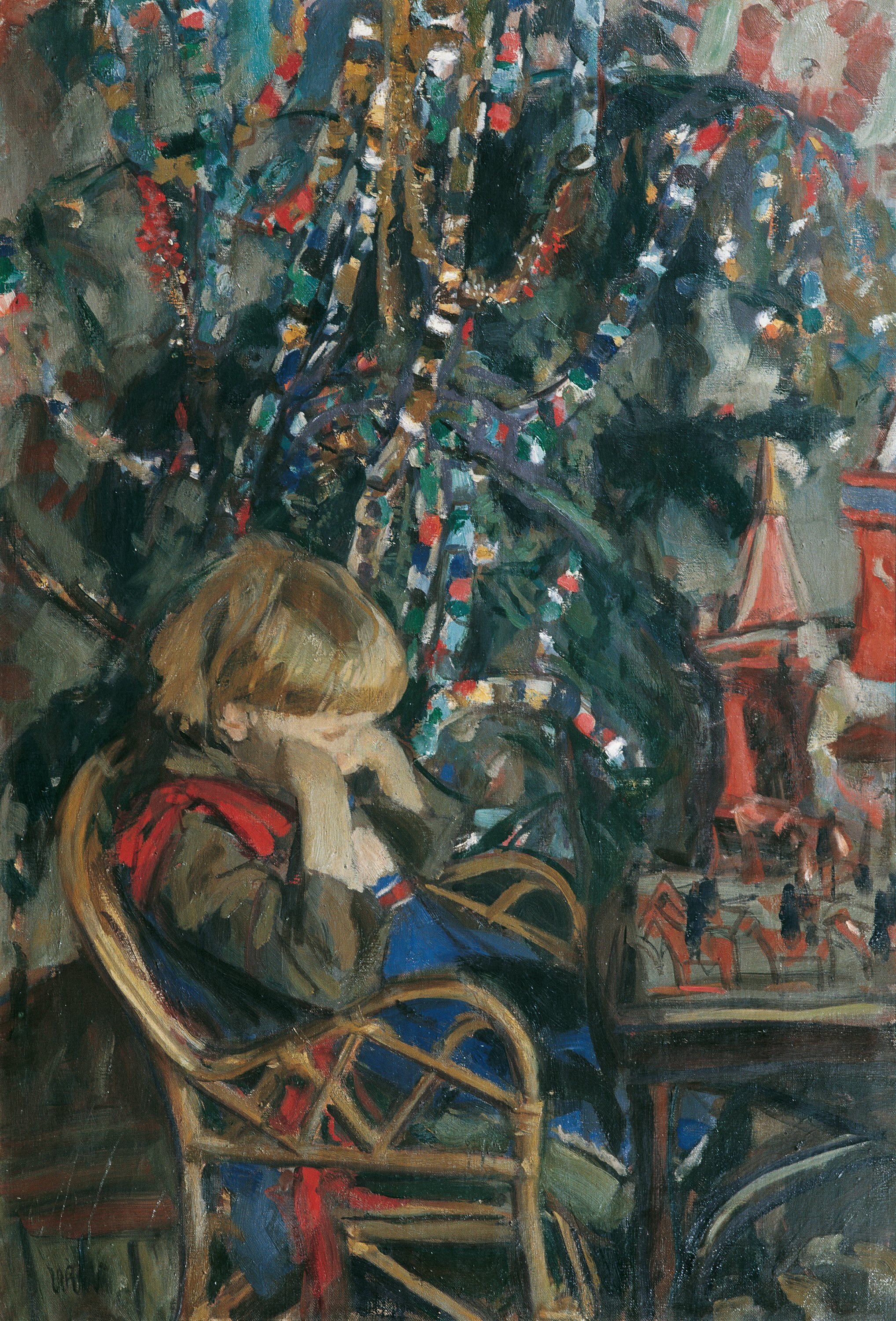 क्रिसमस पर by Wojciech Weiss - 1912 से पहले - 109 x 75 से.मी. 