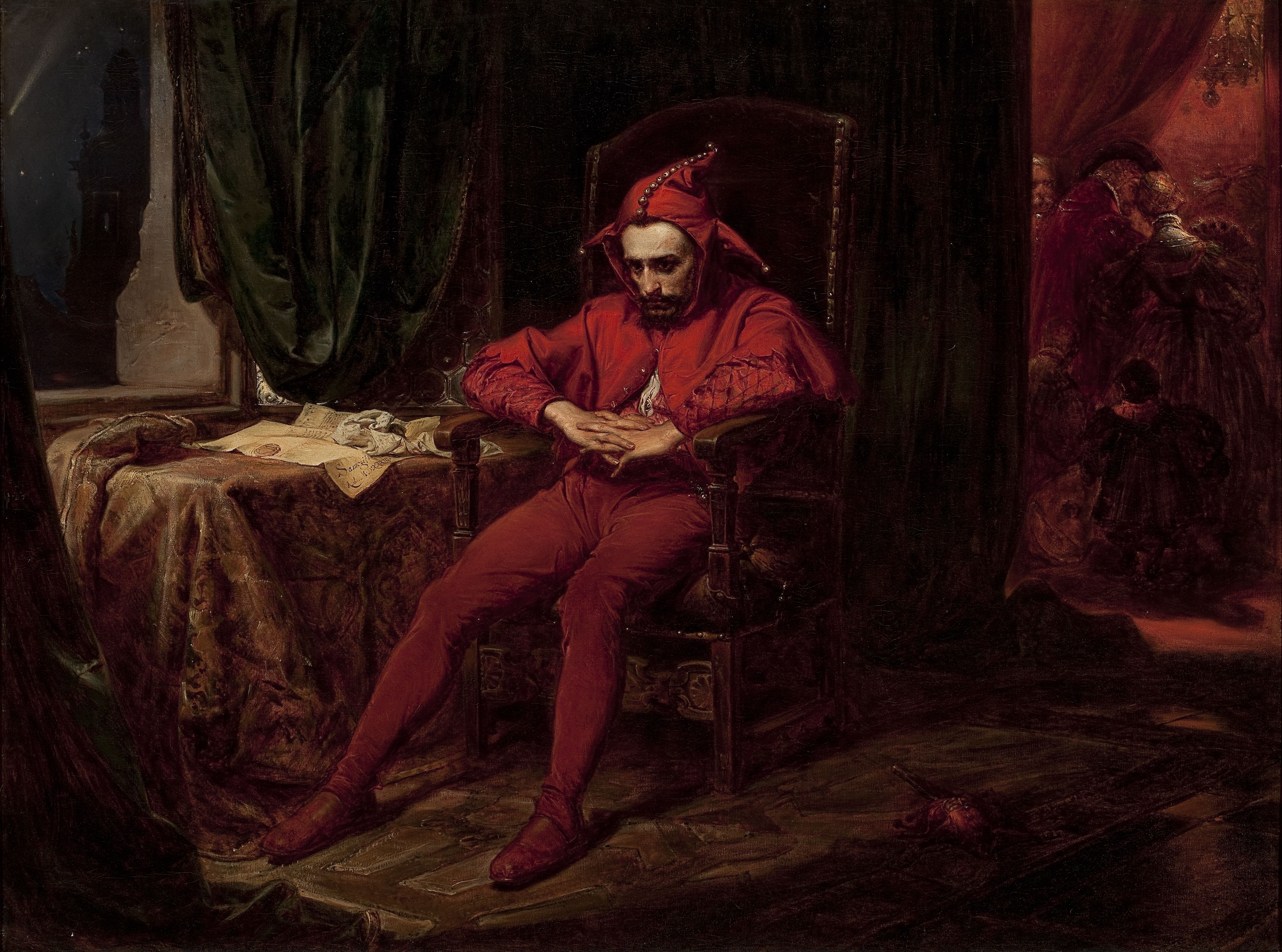 استانچیک by Jan Matejko - ۱۸۶۲م. - ۱۲۰×۸۸س.م 