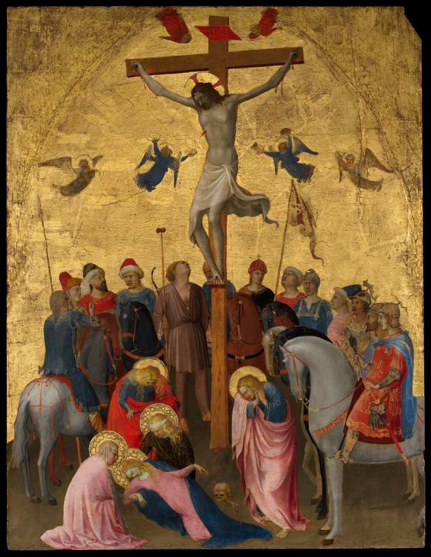 The Crucifixion by Fra Angelico via DailyArt mobile app