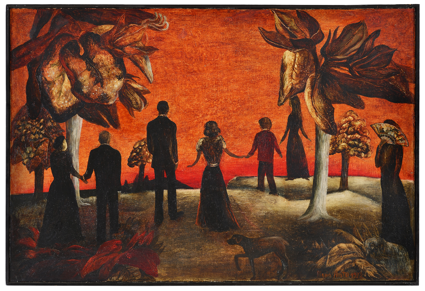黃昏漫步 by Maria Anto - 1972 年 - 80 x 120 釐米 