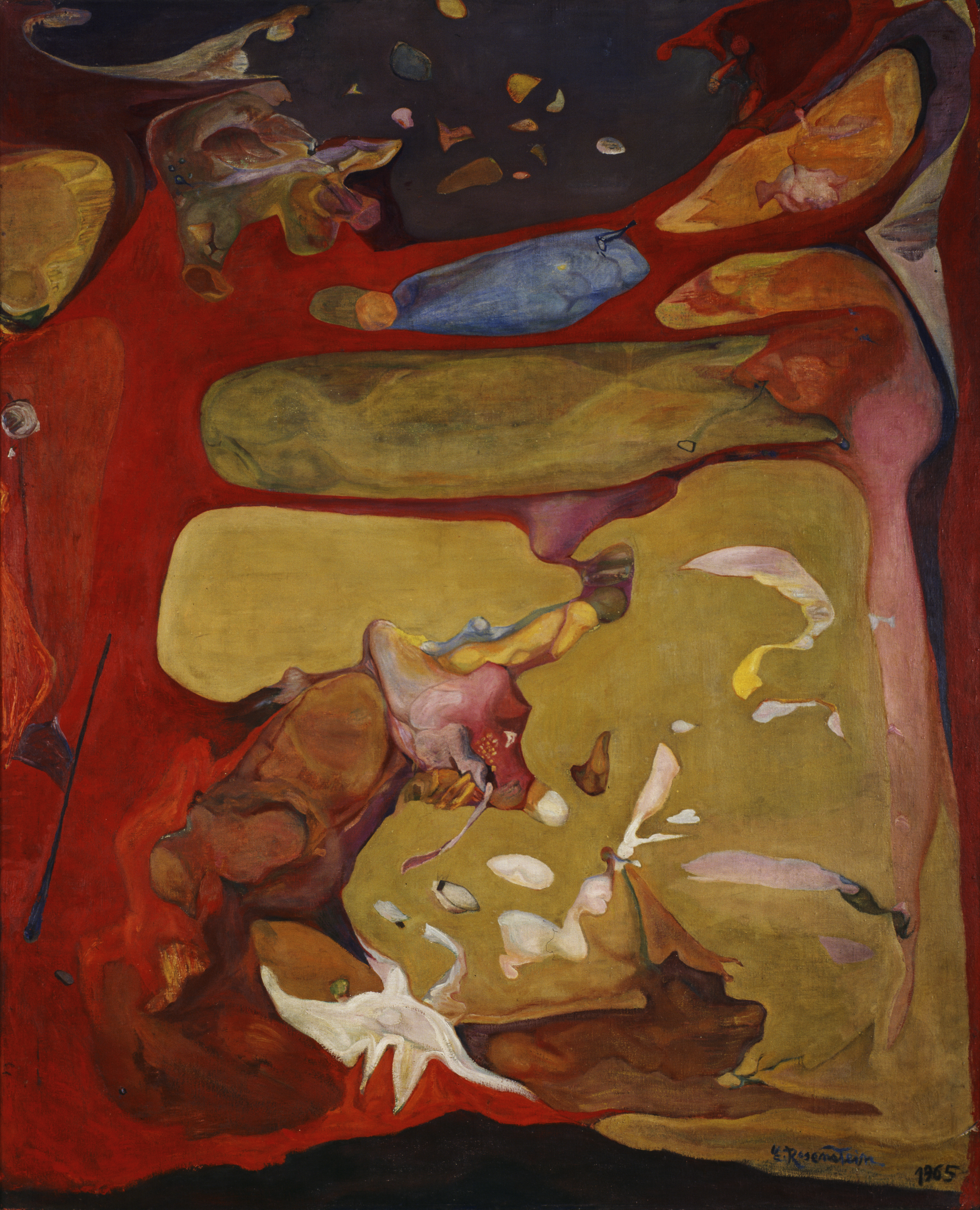 Джерело by Erna Rosenstein - 1965 - 146.5 x 117.5 см 