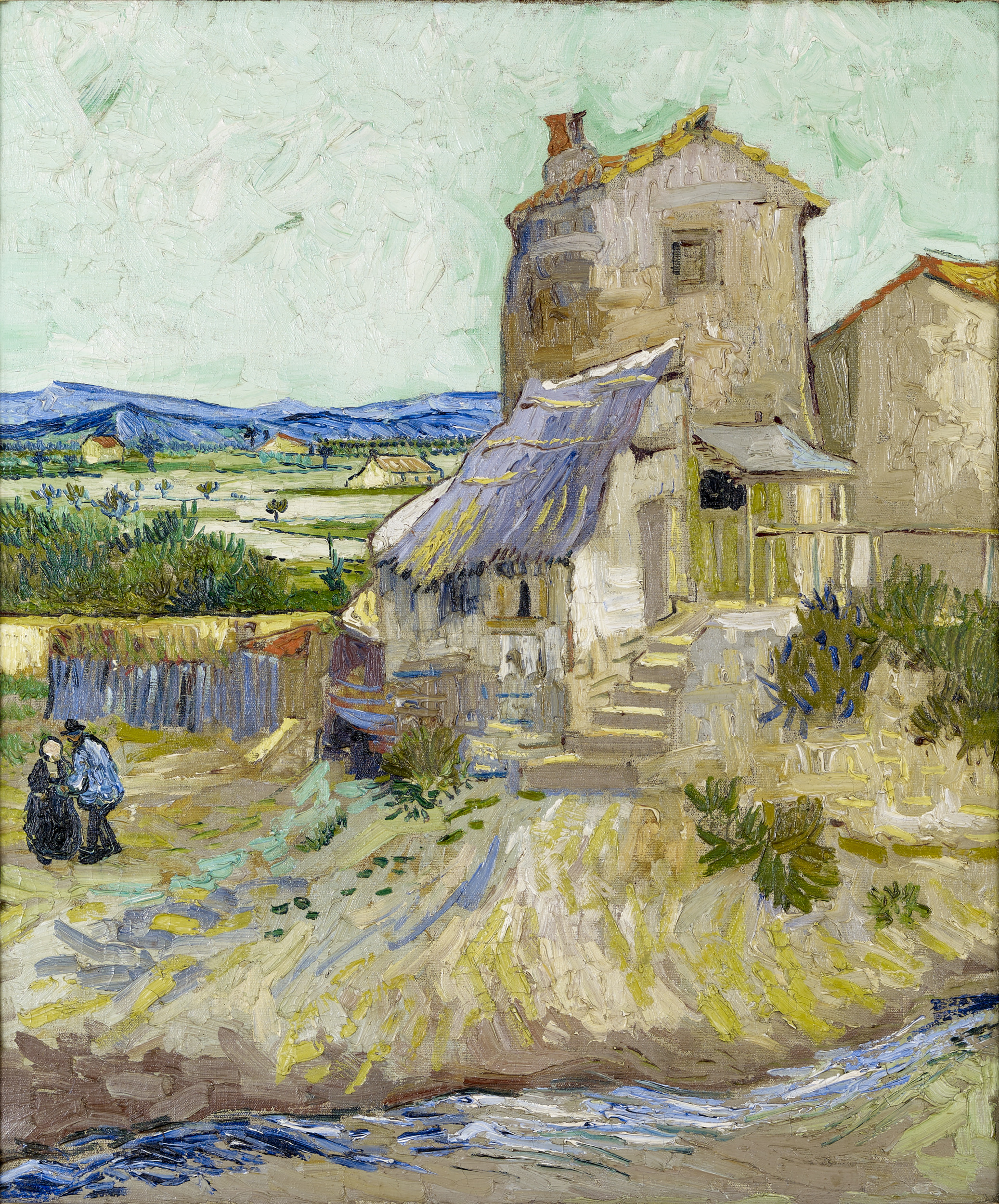 Starý mlýn by Vincent van Gogh - 1888 - 64,77 x 53,97 cm 