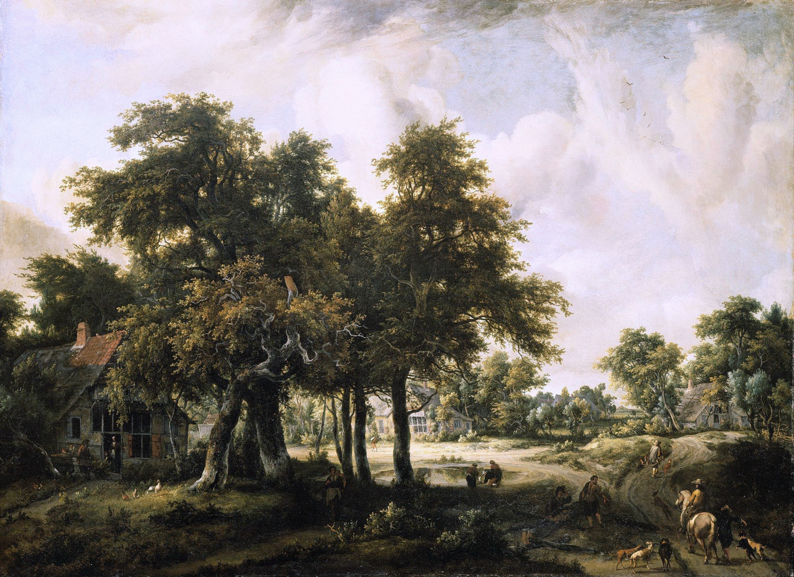 Meindert Hobbema - 31 October 1638 - 7 December 1709