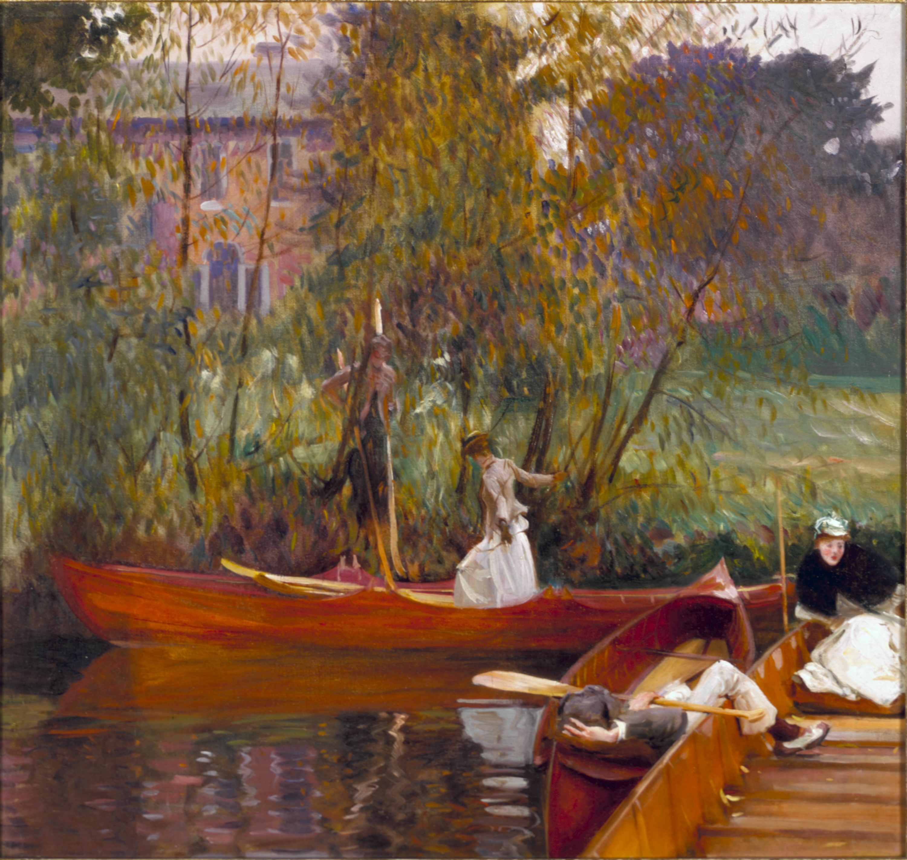 Eine Bootsfahrt by John Singer Sargent - circa 1889 - 88,3 x 91,4 cm RISD Museum