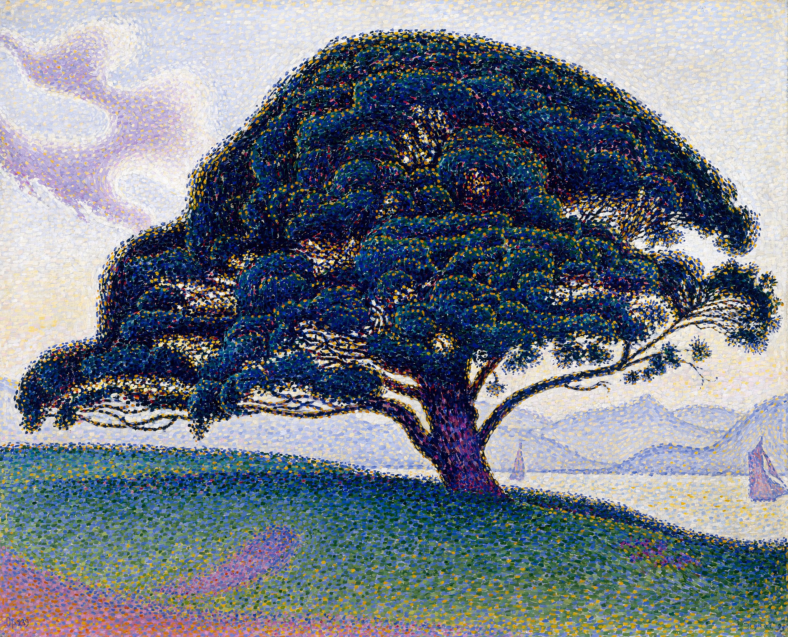 Pinul Bonaventure by Paul Signac - 1893 - 81 x 65.7 cm 