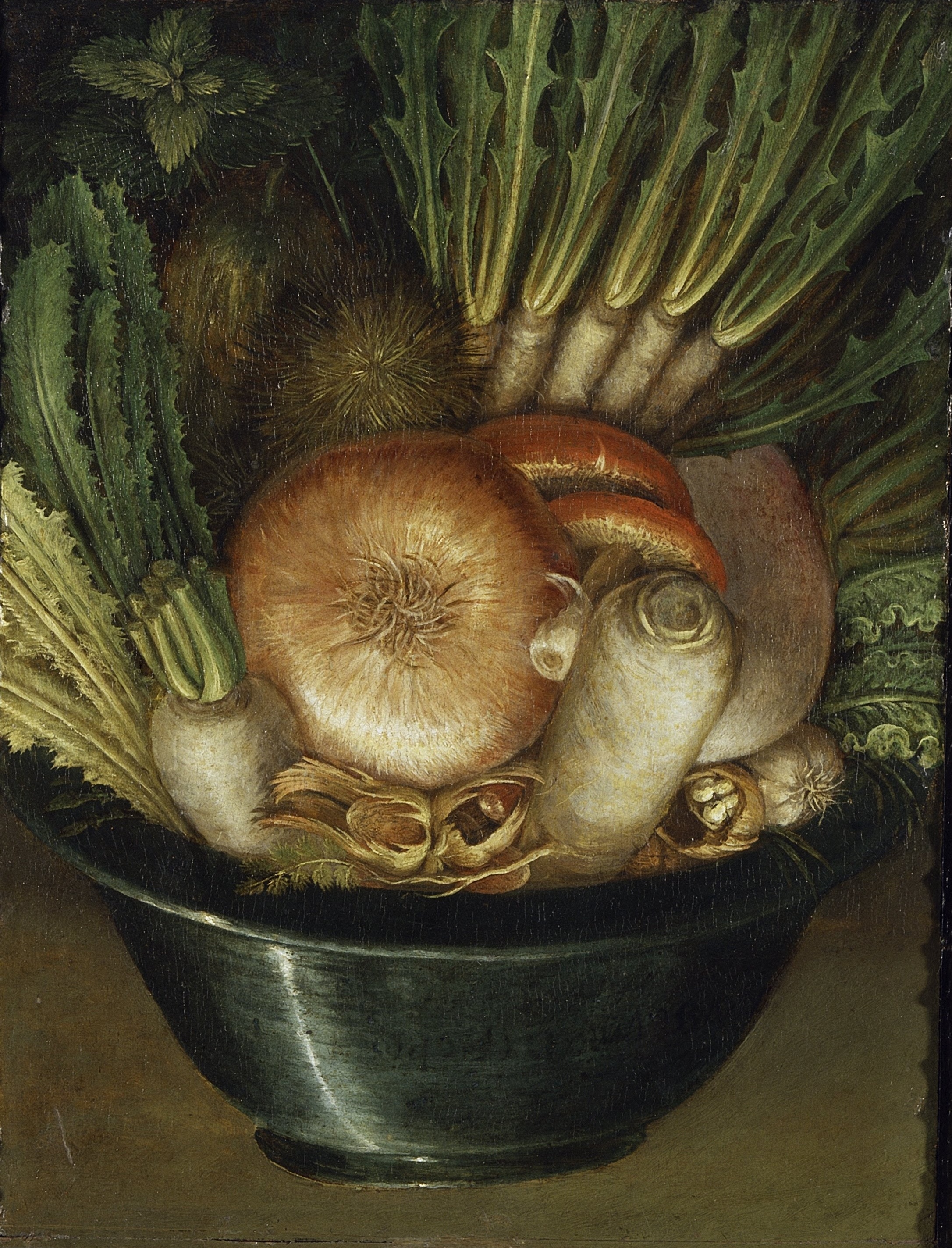 Bahçıvan by Giuseppe Arcimboldo - 1587 - 36 x 24 cm Ala Ponzone Kent Müzesi