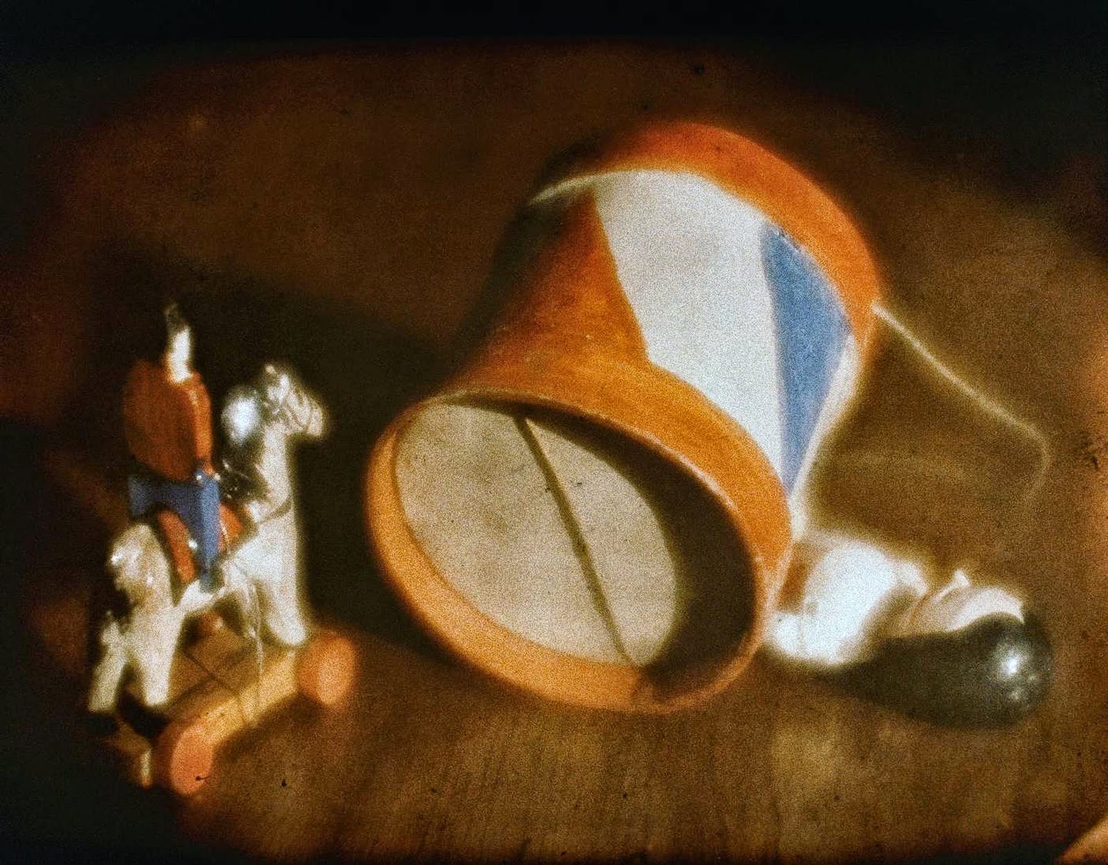 북과 주석 병정(Drum and tin soldier) by Heinrich Kühn - 1910 - 18 x 24 cm 
