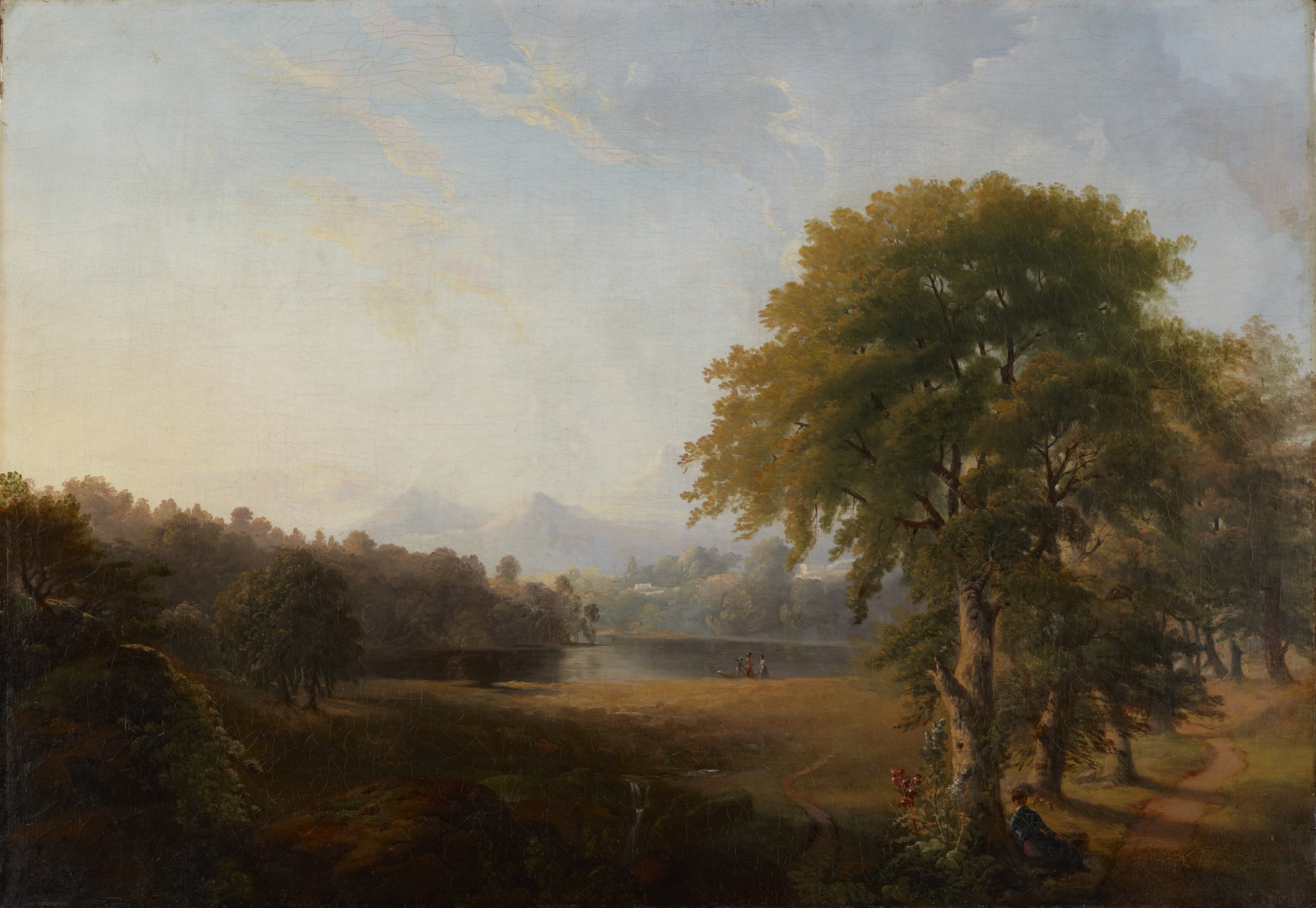 Пејзаж by Robert Duncanson - касне 1850. - 61 x 66 cm 