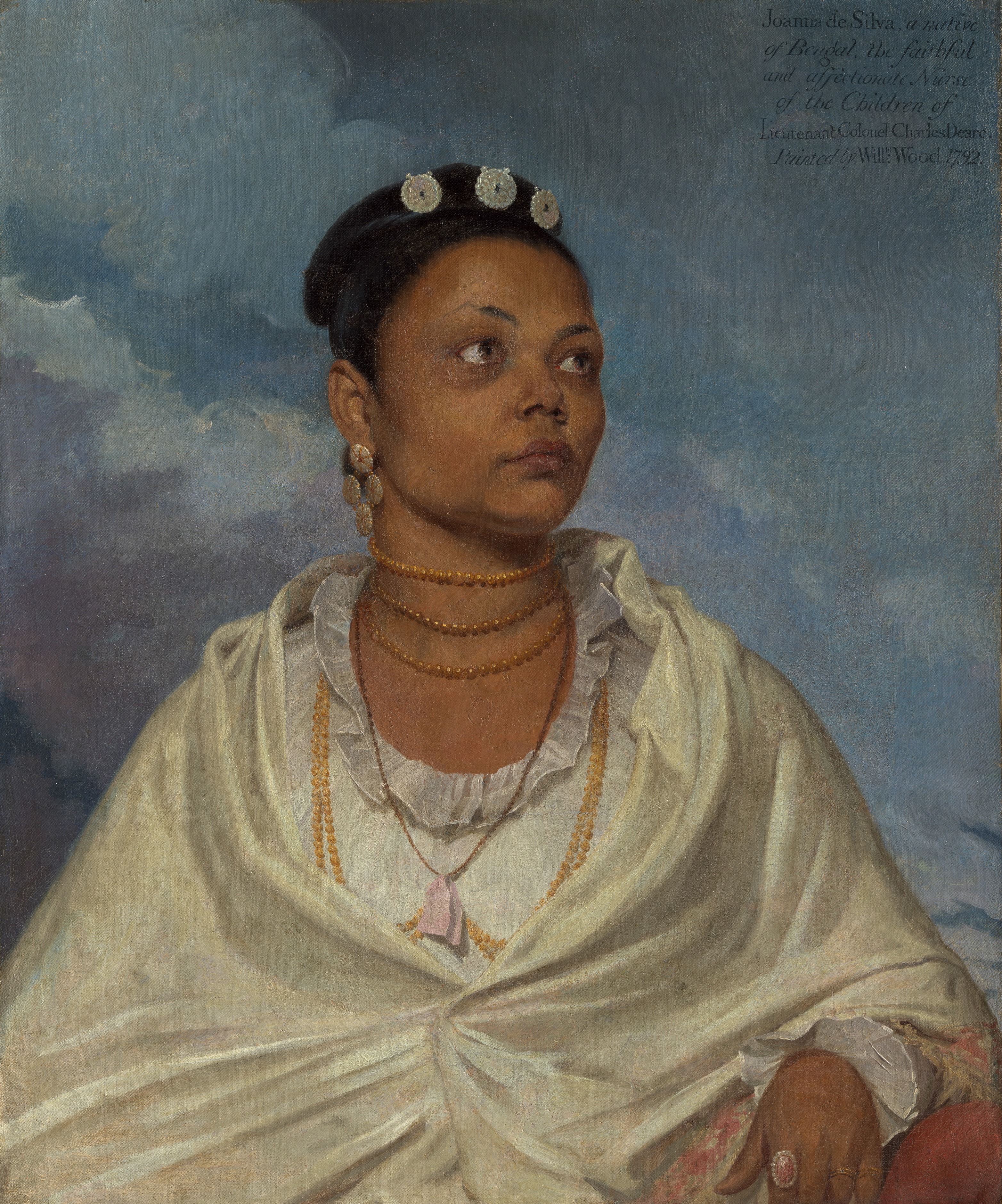 Joanna de Silva by William Wood - 1792 - 76,2 × 63,5 cm Metropolitan Museum of Art