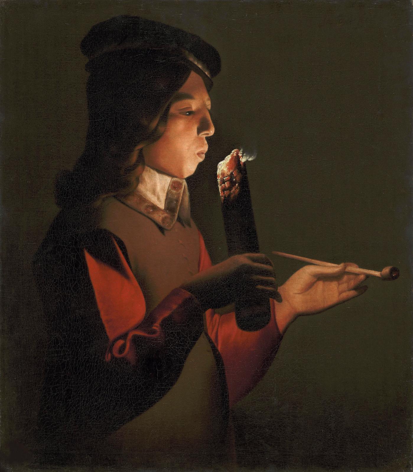 Пушач by Georges de La Tour - 1646. - 70.8 × 61.5 cm 