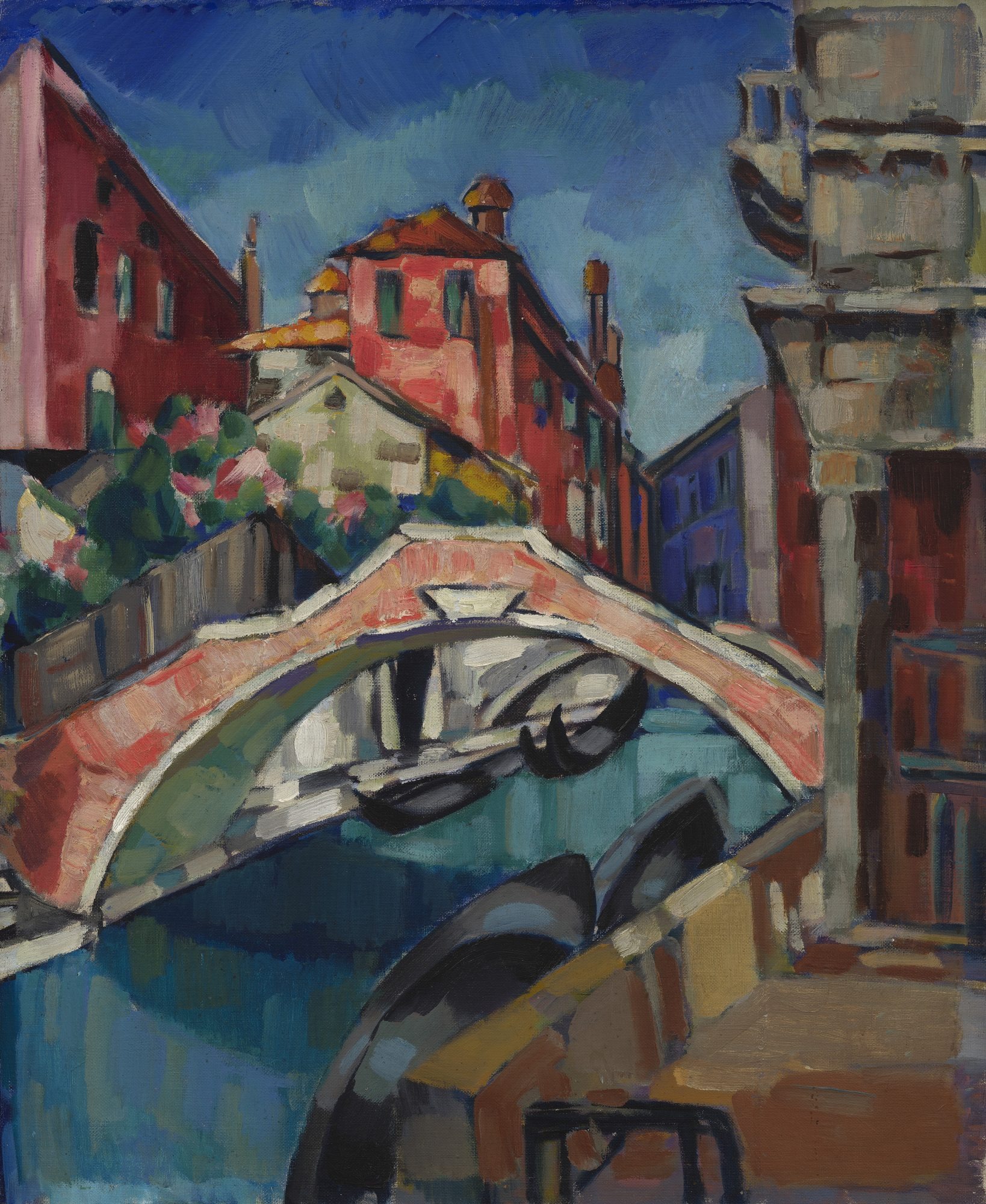 Wenecja by Konrad Mägi - 1922–1923 - 71 × 57,5 cm 