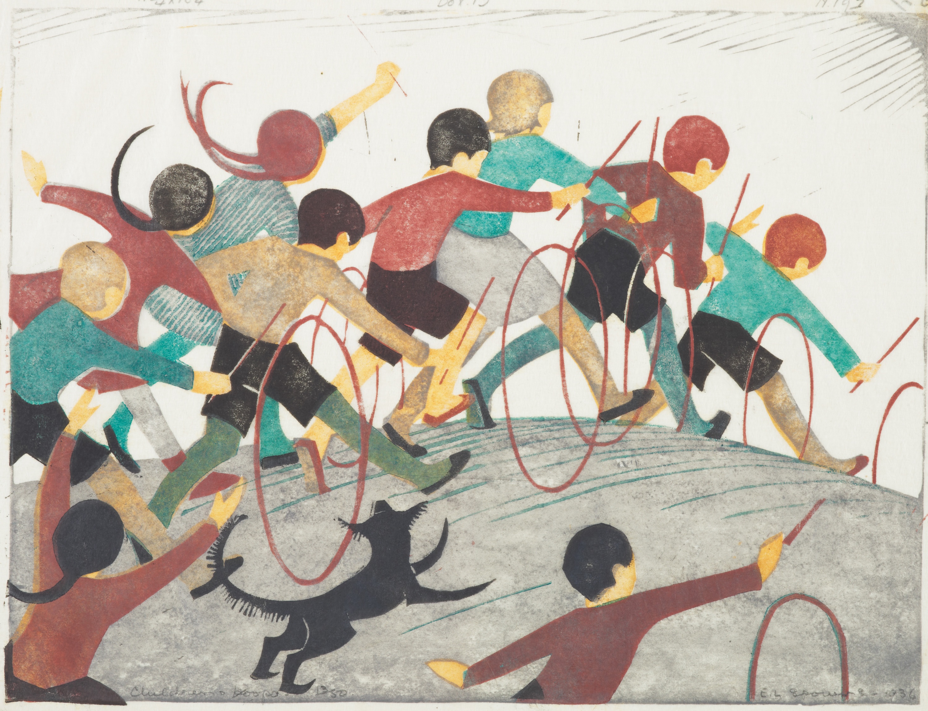 Barnens ringar by Ethel Spowers - 1936 - 26,2 x 19,8 cm 