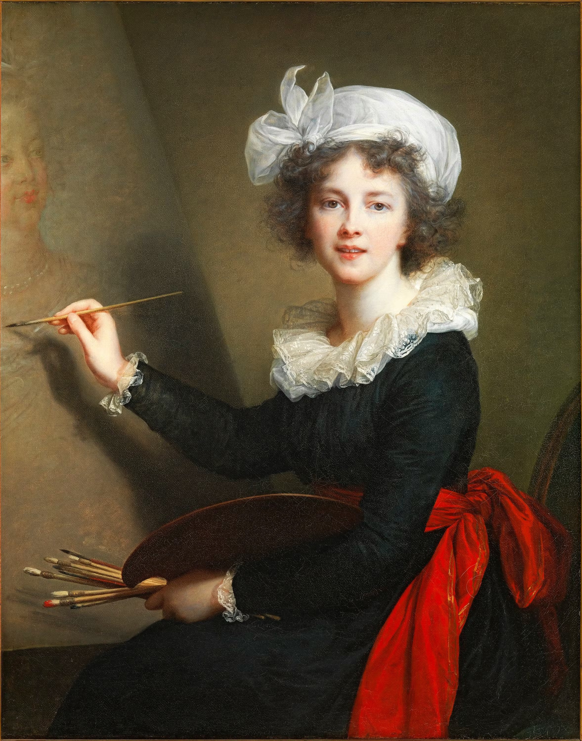 Autoportrét by Élisabeth Vigee Le Brun - 1790 - 100 x 81 cm 
