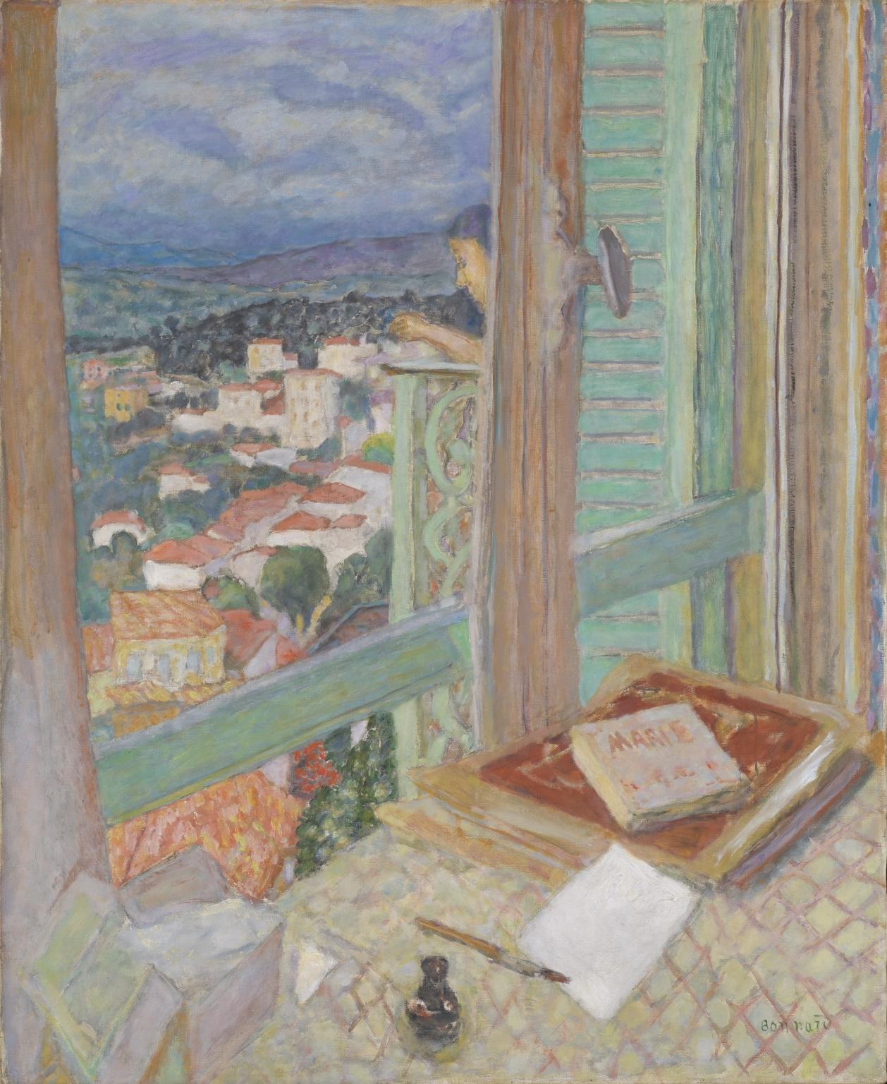 Okno by Pierre Bonnard - 1925 - 108,6 x 88,6 cm 