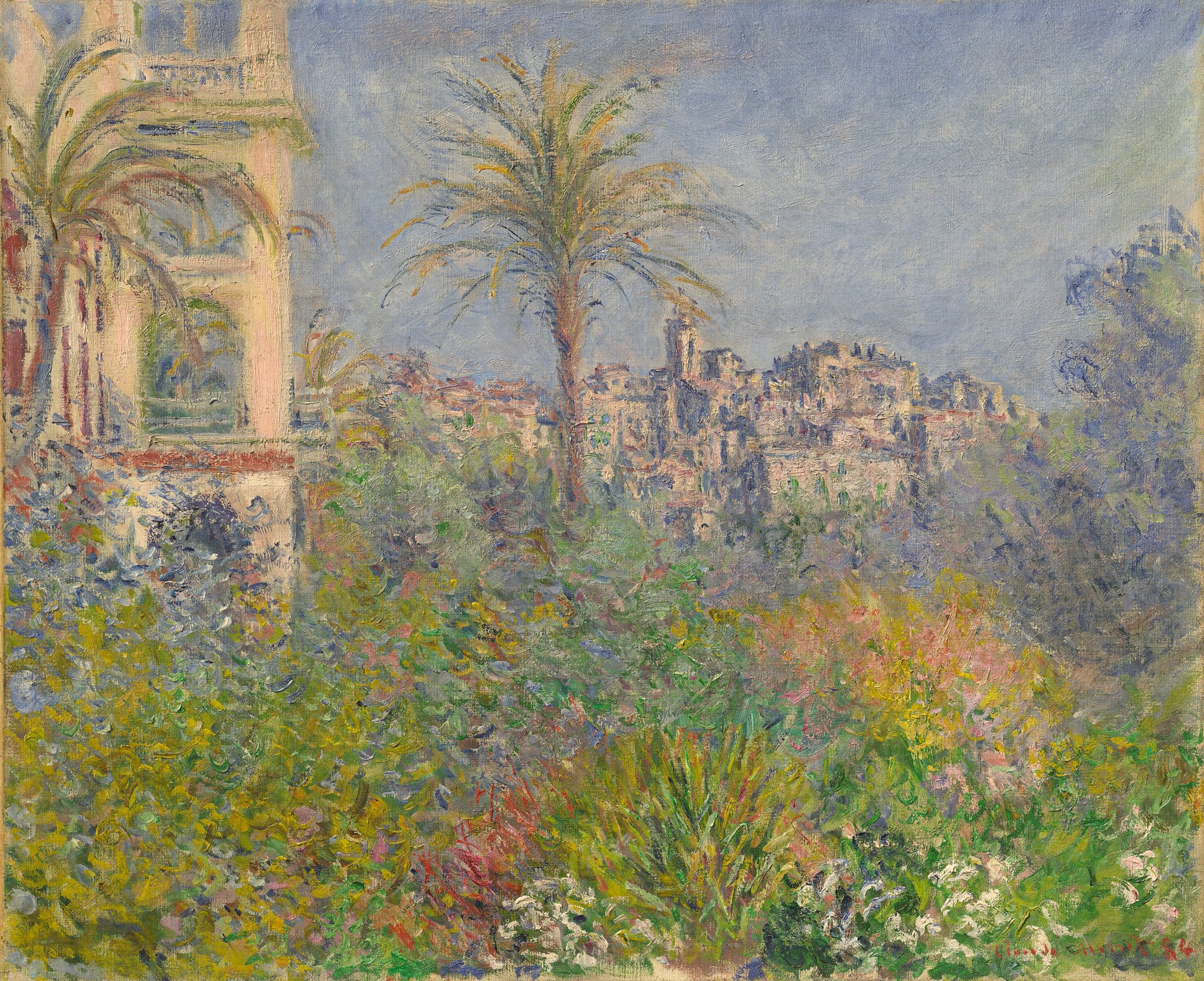 Villen in Bordighera by Claude Monet - 1884 - 130 x 115 cm Museum Barberini
