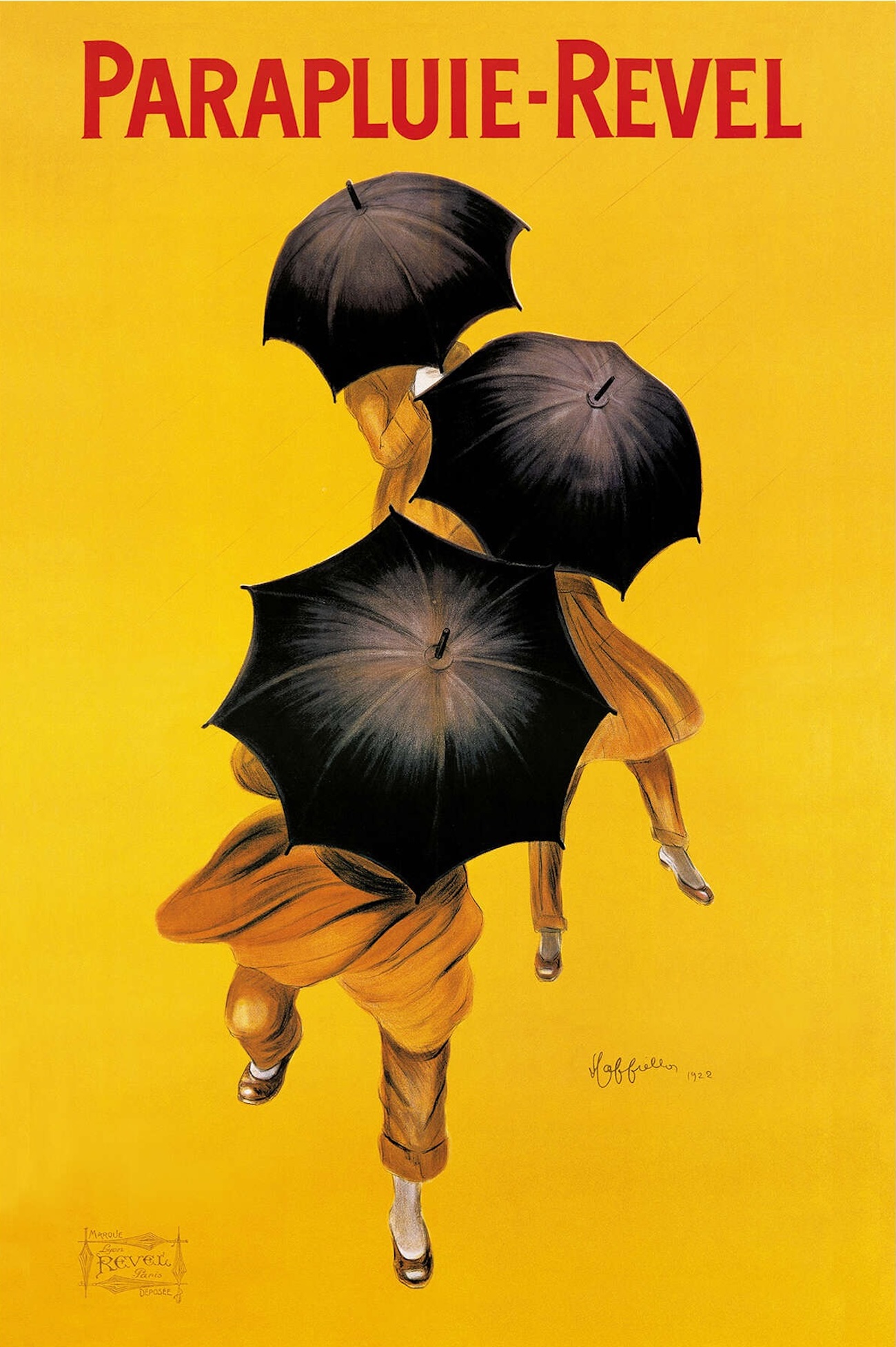 مظلة ريفيل by Leonetto Cappiello - 1922 - 84 × 135 سم 
