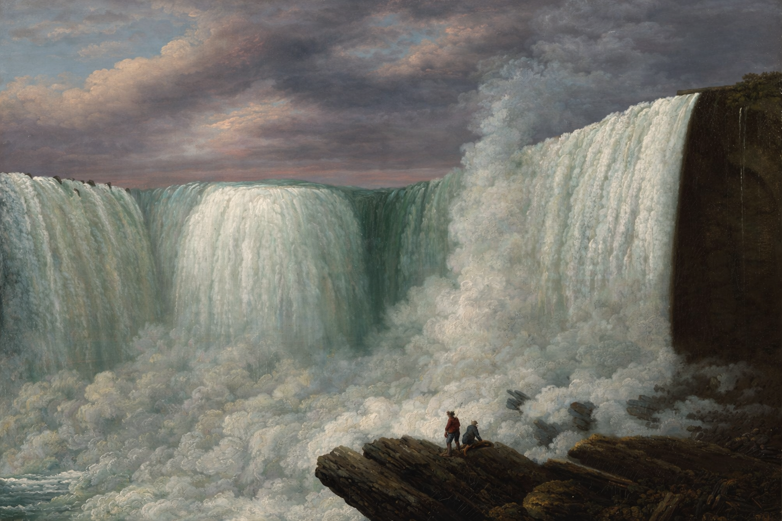 Niagarafälle by Louisa Davis Minot - 1818 - 76,2 x 103,2 cm New York Historical Society