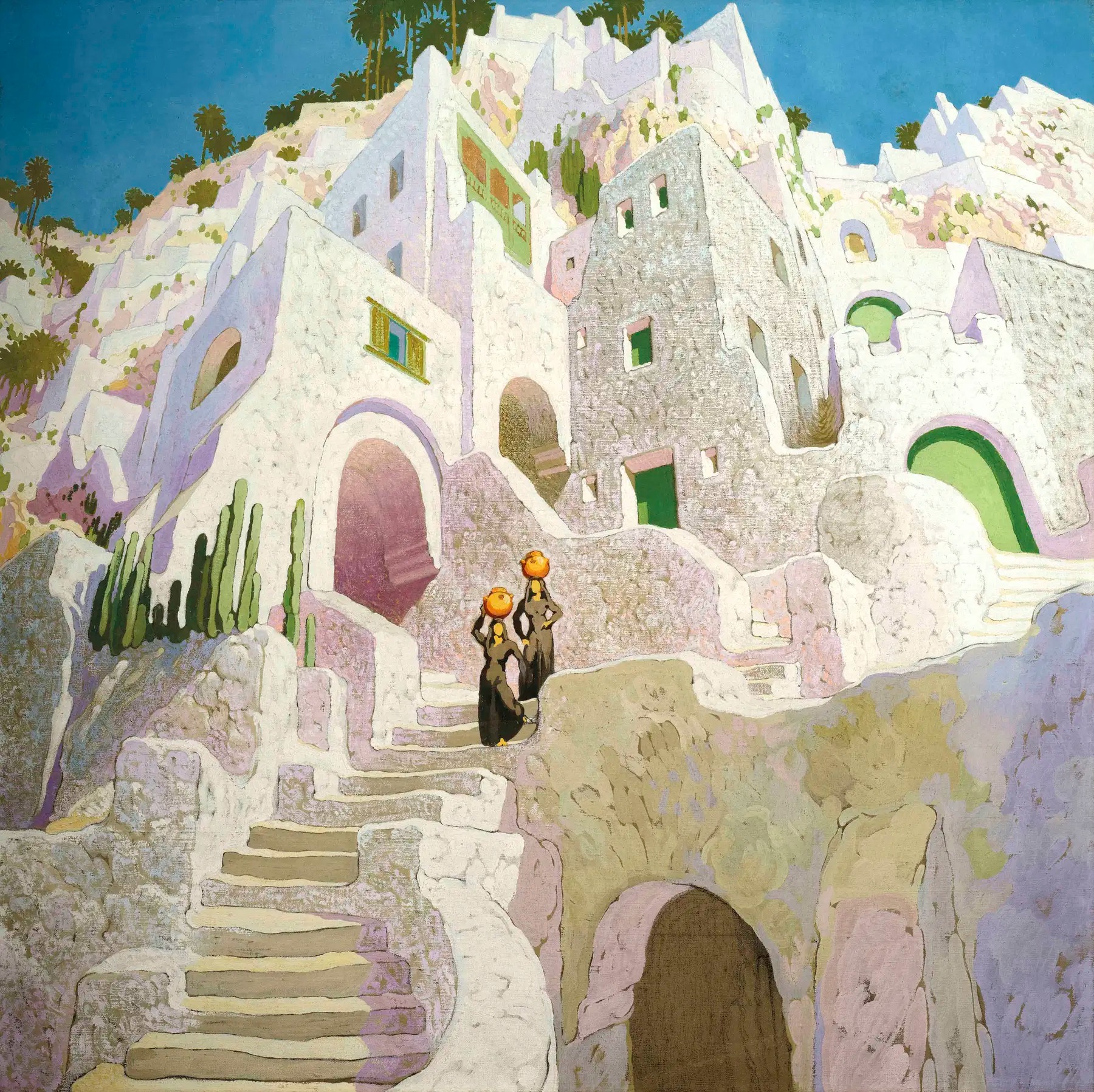 Vize Gran Canaria by Néstor Martín-Fernández de la Torre - 1928–1934 - 85 x 85 cm 