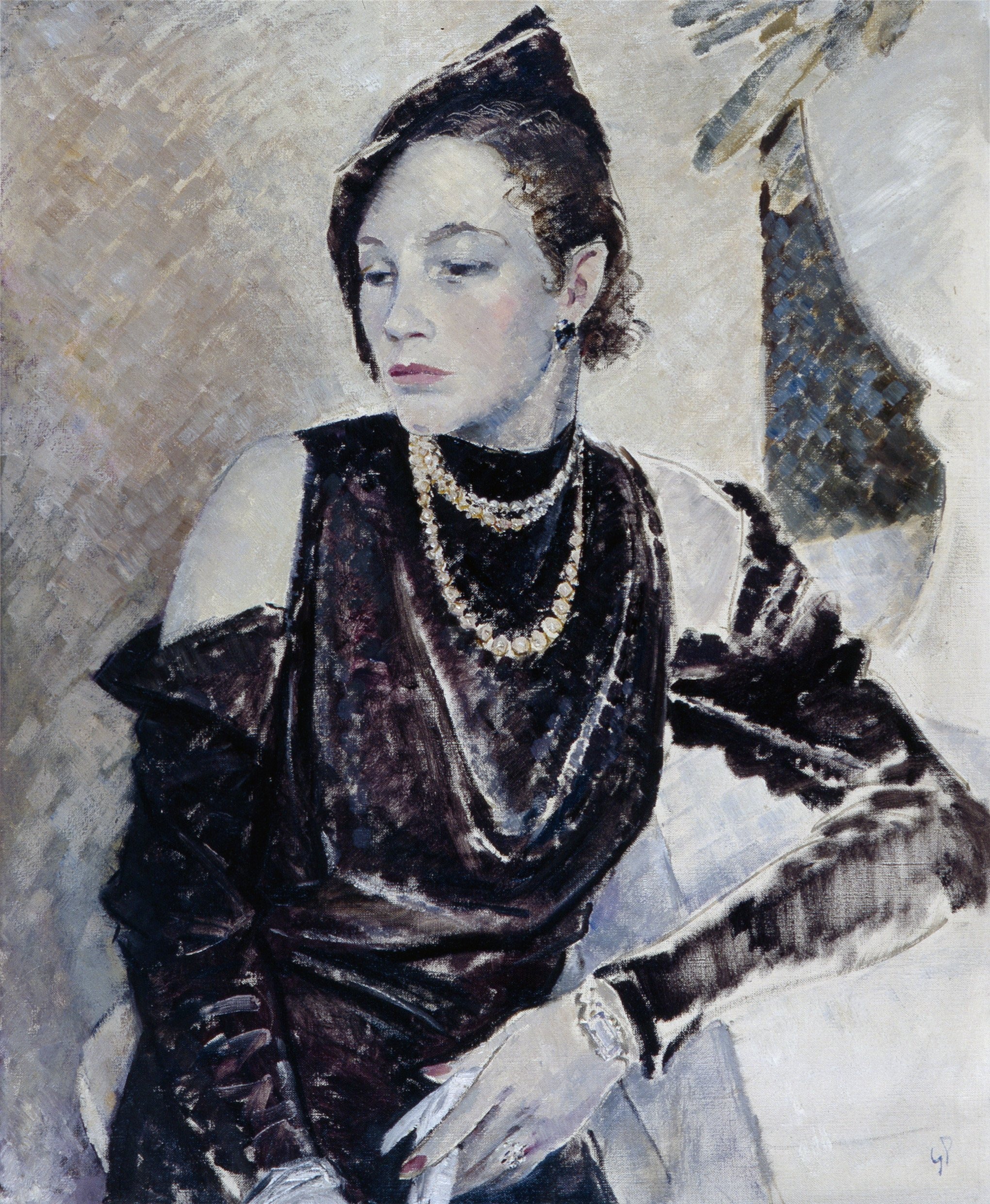 Guendolen Cleaver by Glyn Philpot - 1933 - 73 x 60.5 cm 